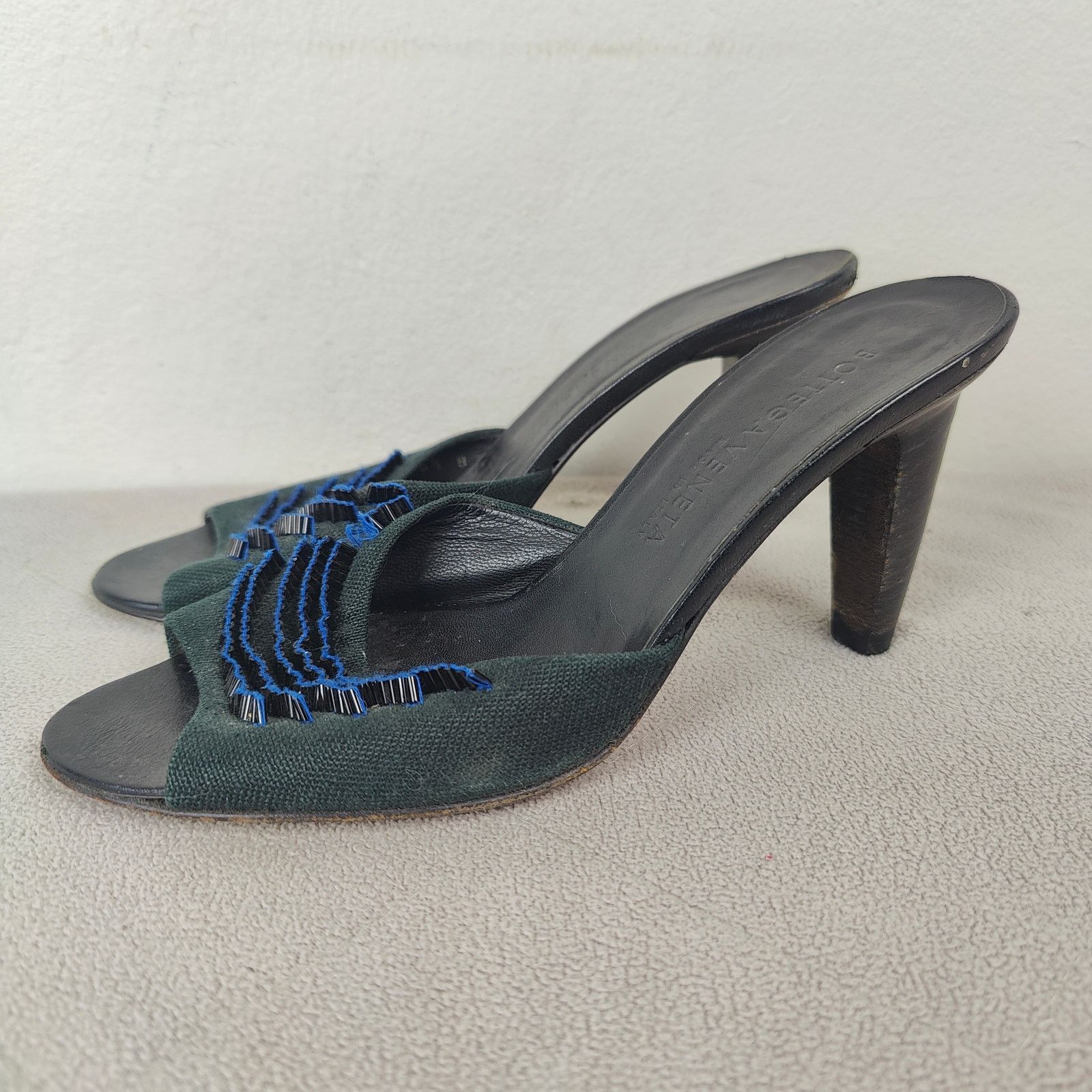 Bottega Veneta Vintage Bottega Veneta Block Heel Sandals Womens 6.5 Size US 6.5 / IT 36.5 - 5 Thumbnail
