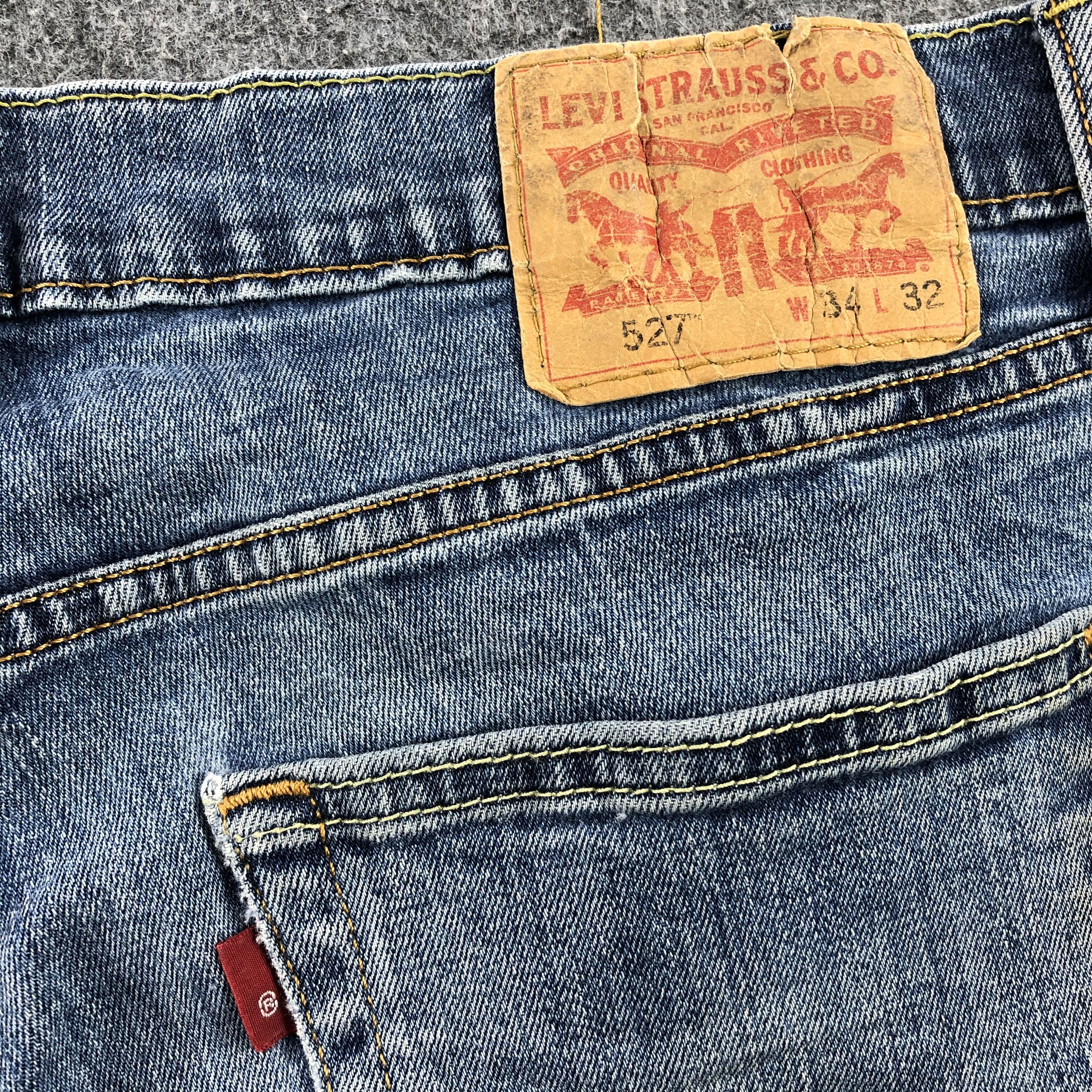 Levi's × Vintage Vintage Blue Wash Levis 527 Flare Jeans-JM1855 Size US 34 / EU 50 - 5 Thumbnail
