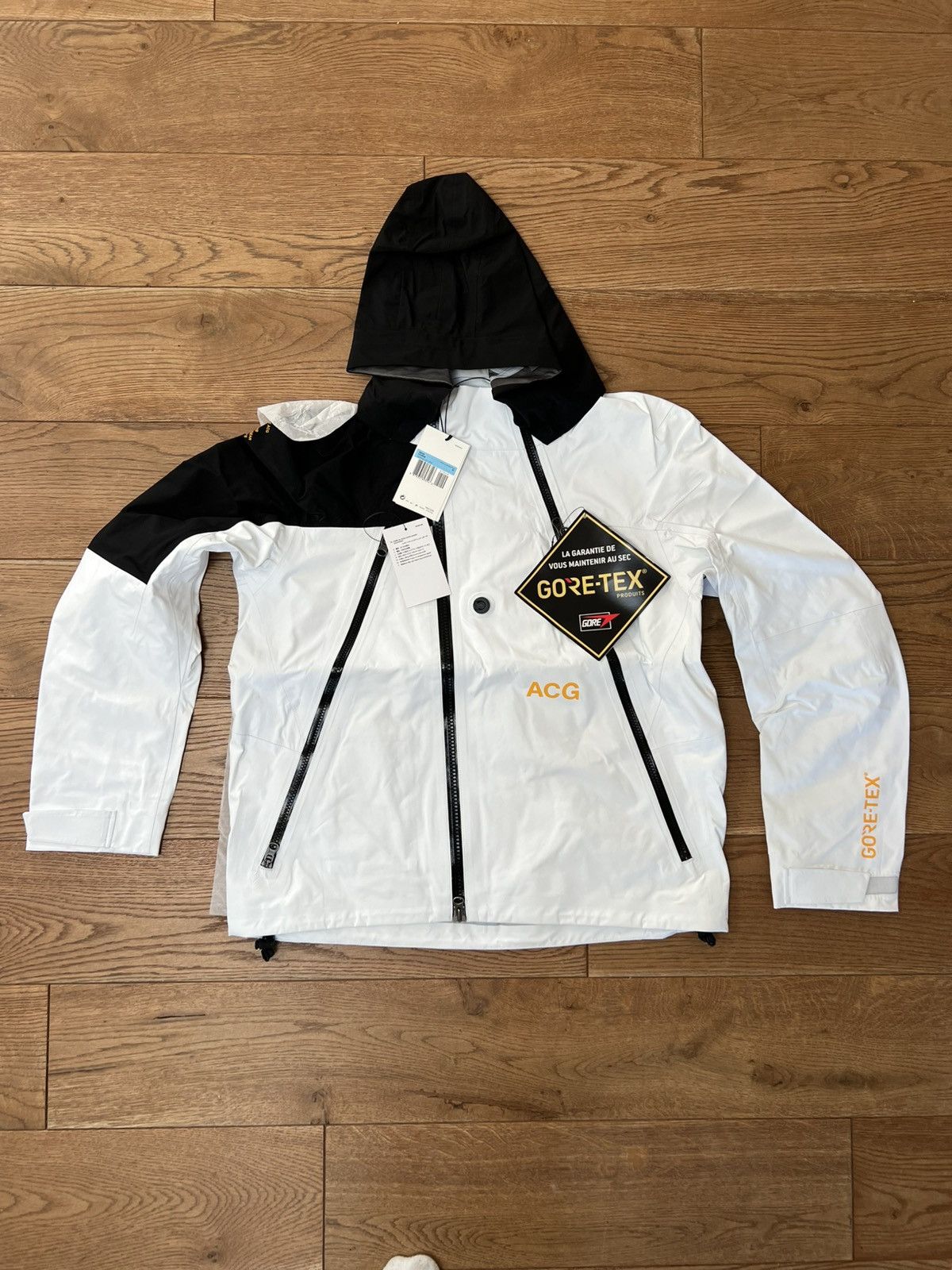 Nike ACG NIKELAB ACG 3 in 1 System Trench Black Raincoat | Grailed