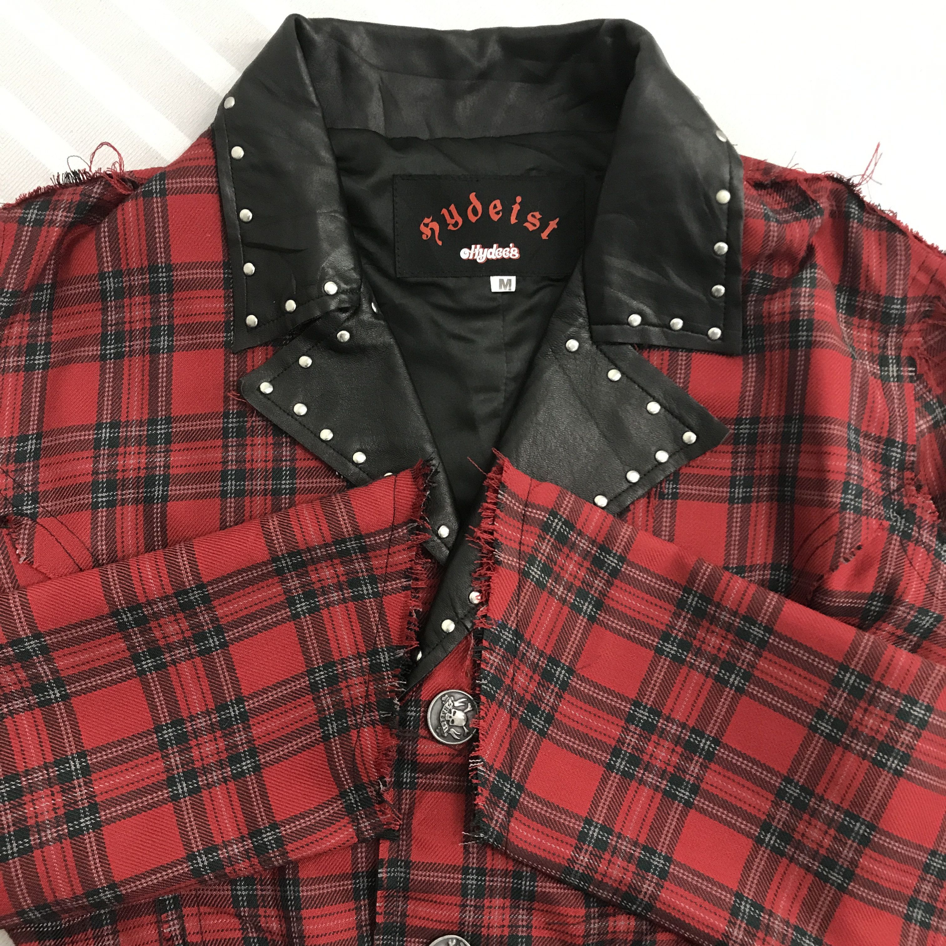 Japanese Brand × Vintage Vintage Hydeist Japan punk style design coat blazer jacket Size US M / EU 48-50 / 2 - 4 Thumbnail