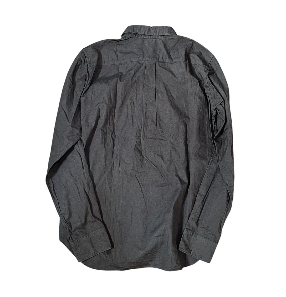 Comme des Garcons *FINAL DROP* Black cdg two tone button up shirt Size US M / EU 48-50 / 2 - 5 Thumbnail