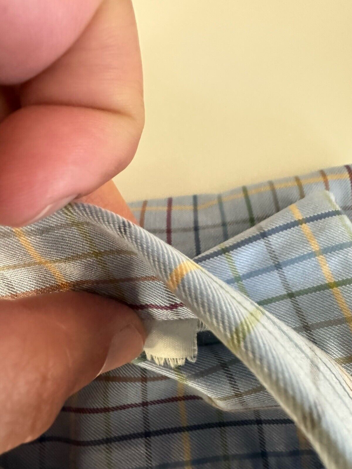 Ermenegildo Zegna Ermenegildo Zegna Shirt Mens M Sleeve Check Plaid Italy Size US M / EU 48-50 / 2 - 4 Thumbnail
