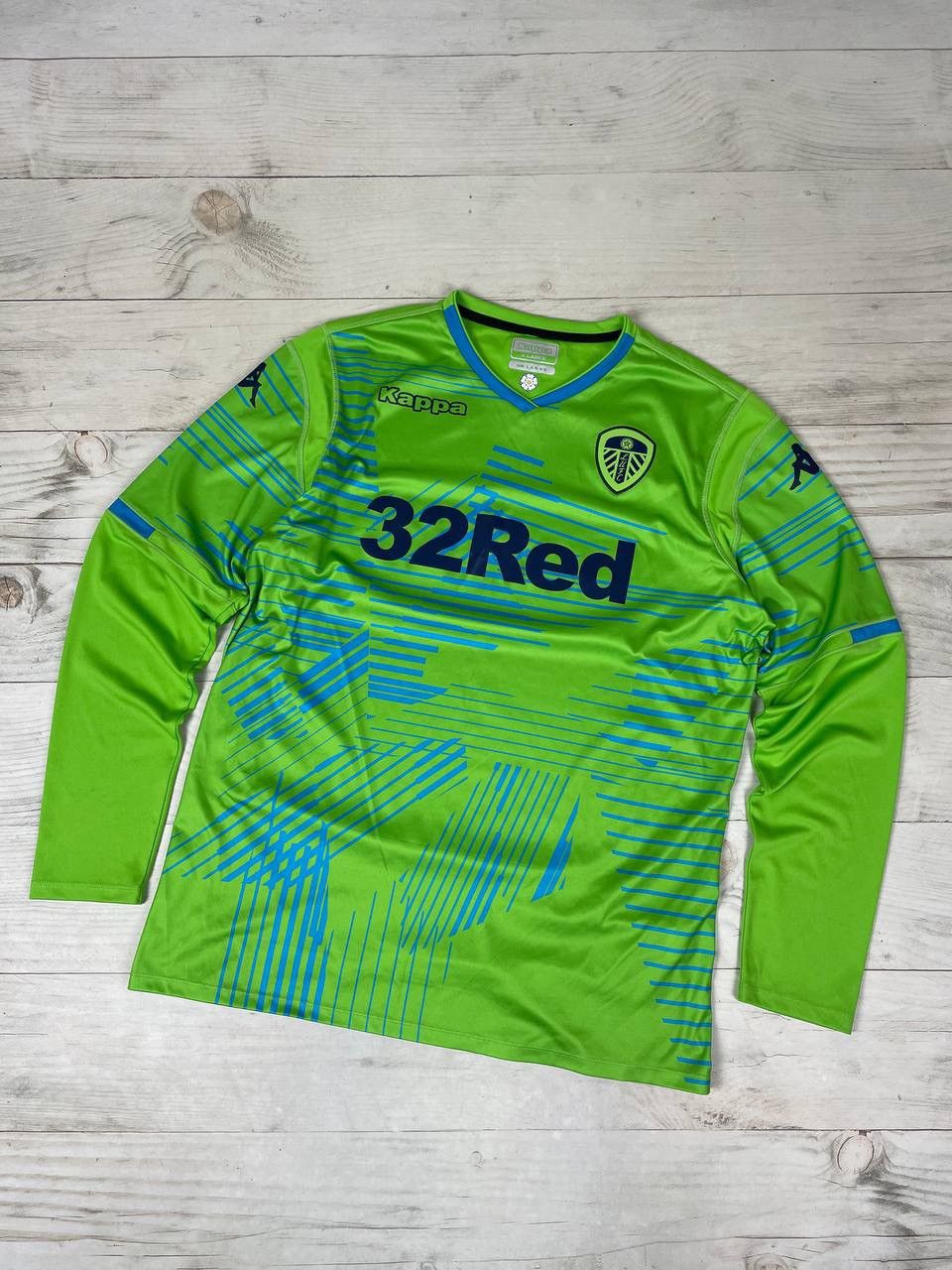 Kappa Leeds United 2018 2019 Goalkeeper Shirt Jersey Long Sleeve Size US XL / EU 56 / 4 - 1 Thumbnail