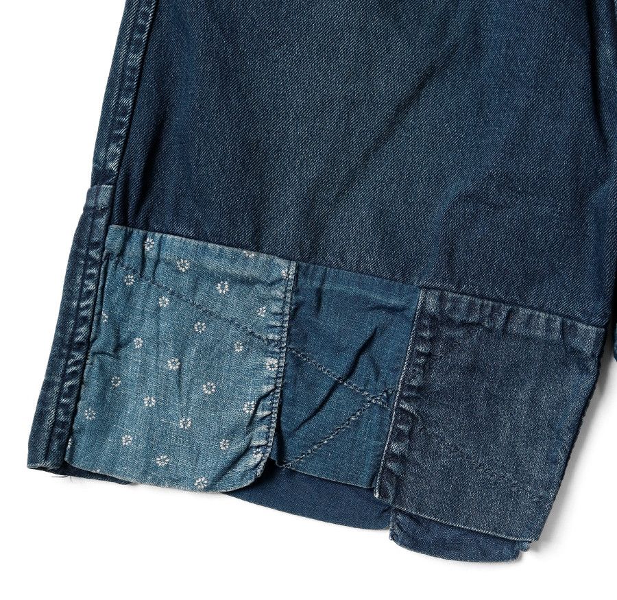 Kapital KAPITAL 10oz indigo denim shorts pants Hutte remake new Size US 30 / EU 46 - 6 Thumbnail
