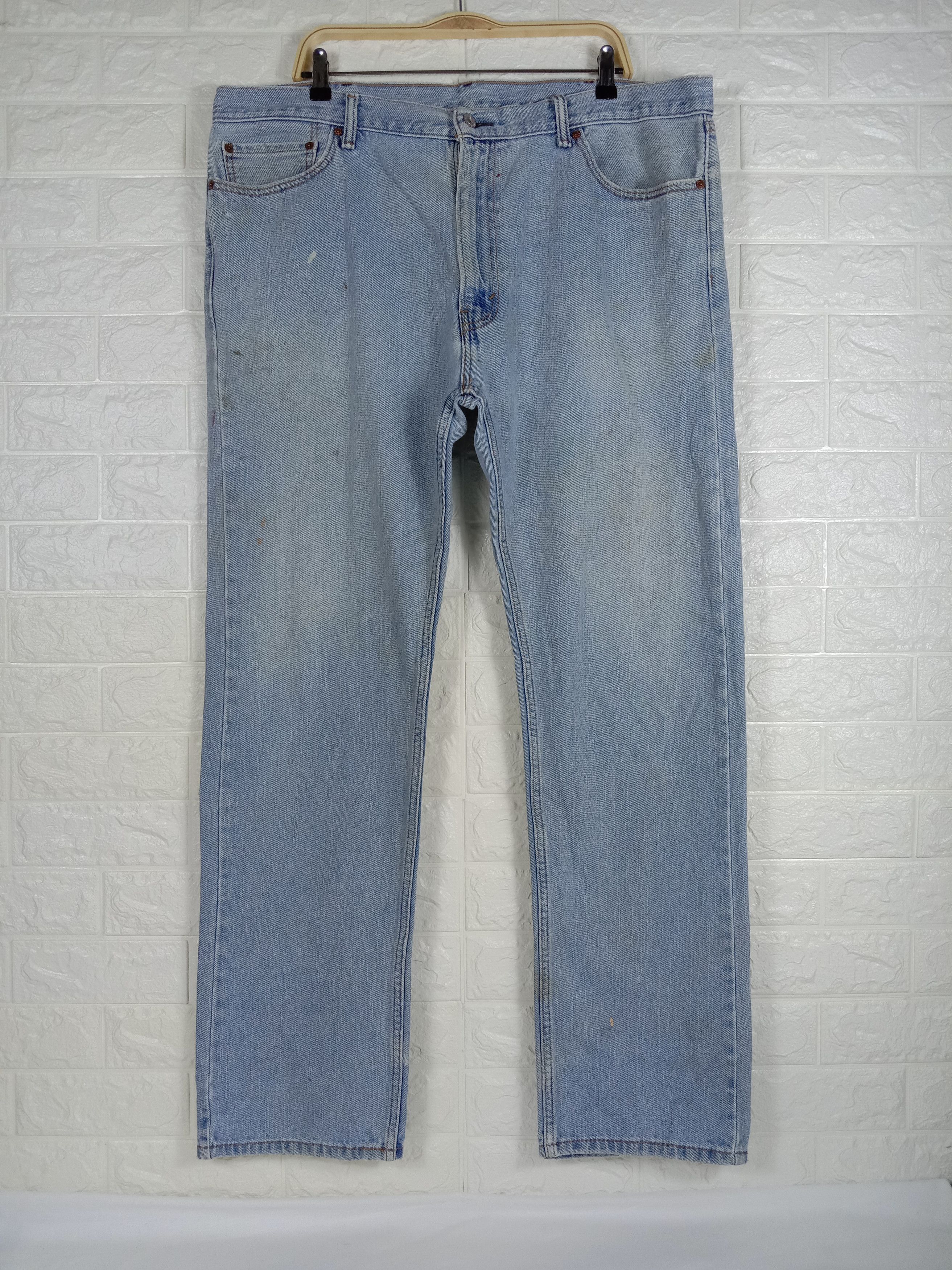 Vintage Levi's 505 Jeans Light Wash Regular Fit Denim