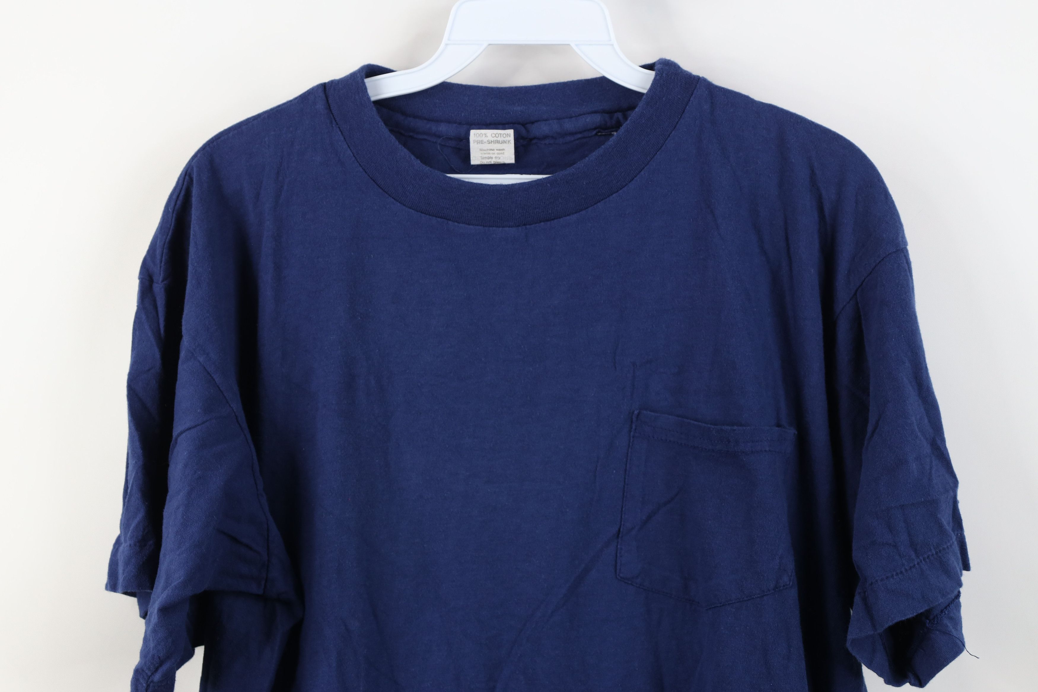 Vintage Vintage 80s Nordik Wolf Light Beer Pocket T-Shirt Cotton Size US M / EU 48-50 / 2 - 3 Thumbnail