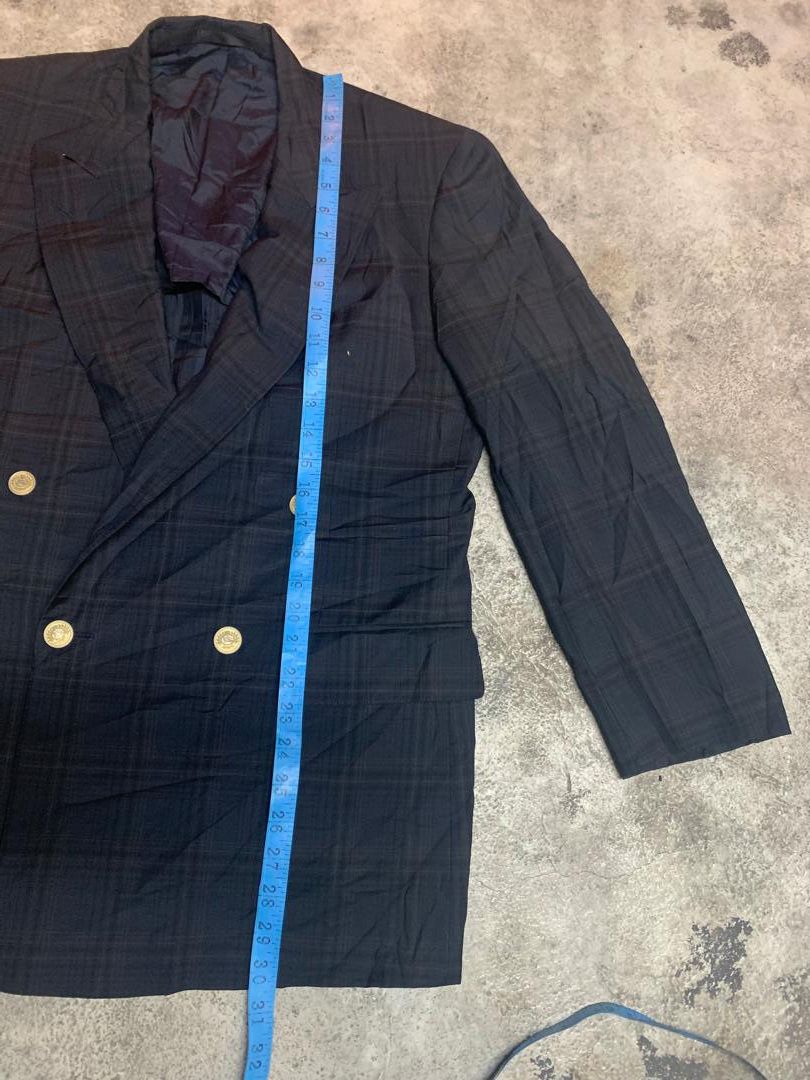 Burberry Vintage Burberrys mohair&wool Blazer Size 44R - 16 Thumbnail