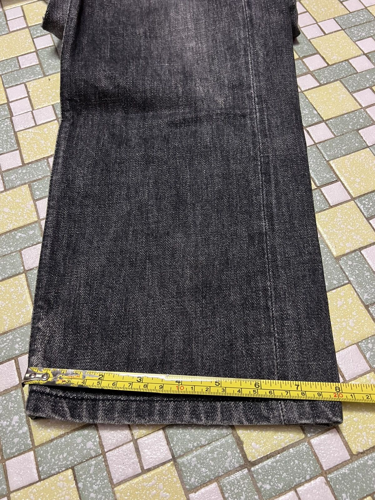 Full Count & Co. Black Faded Full Count Co. Ltd Osaka Selvedge Denim Jeans Size US 30 / EU 46 - 16 Thumbnail