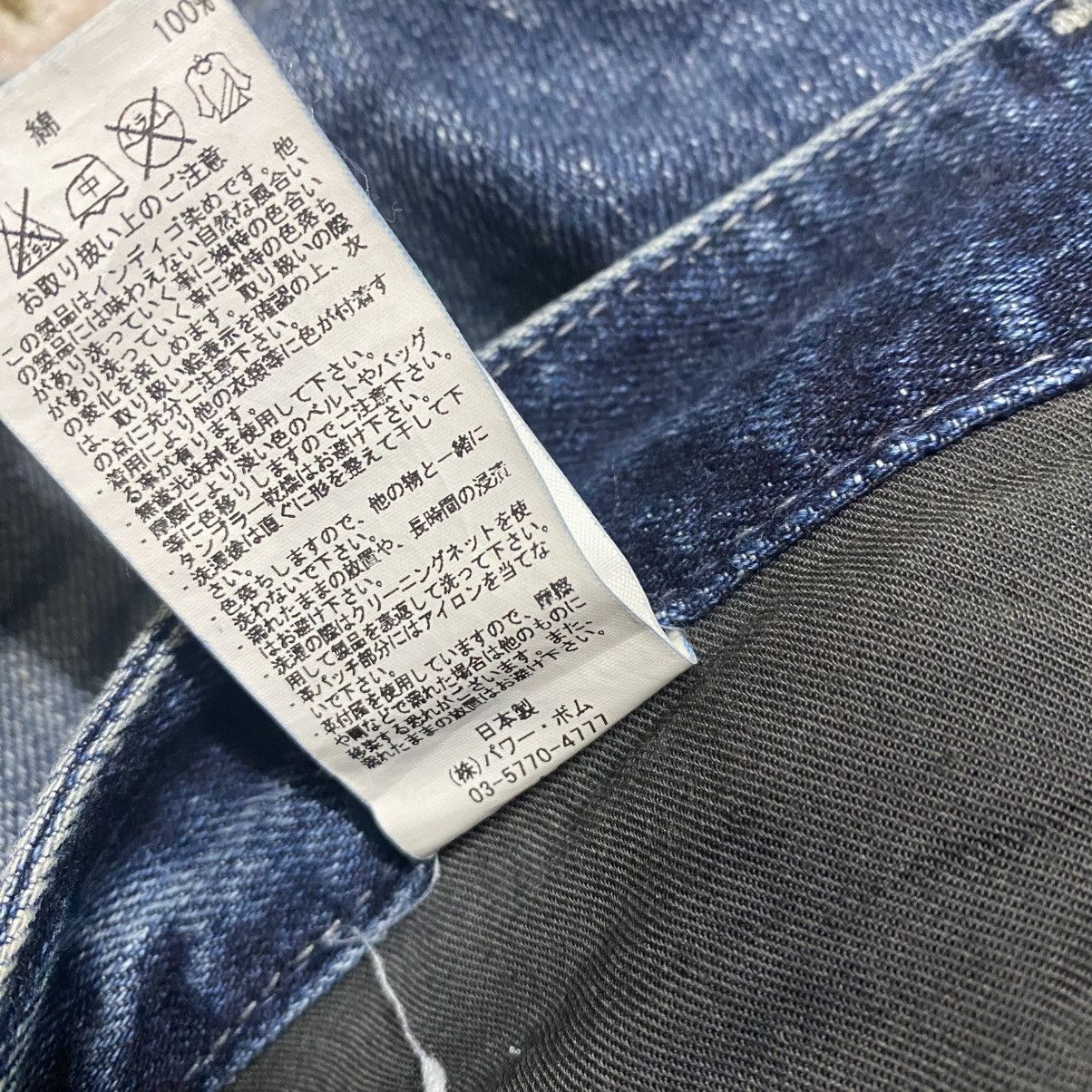 GOSTAR DE FUGA Gostar De Fuga Whiskers Denim Distressed Jeans Size US 33 - 24 Thumbnail