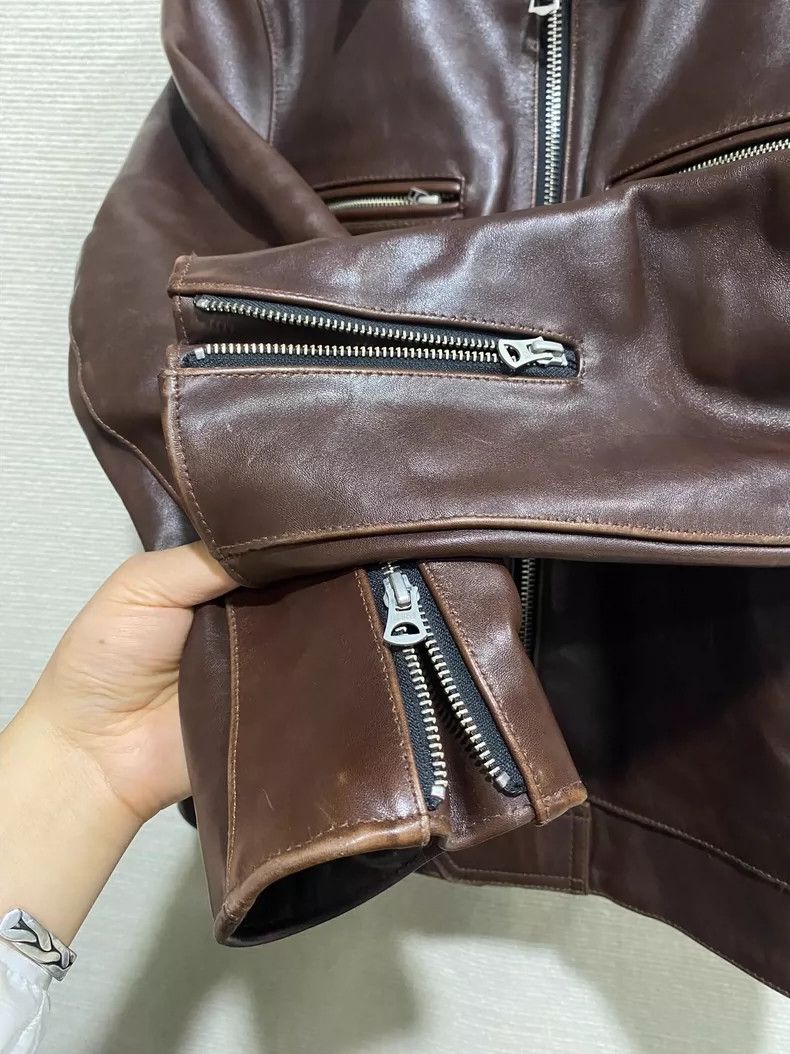 Raf Simons Raf simons Classic motorcycle leather jacket Size US XXS / EU 40 - 5 Thumbnail