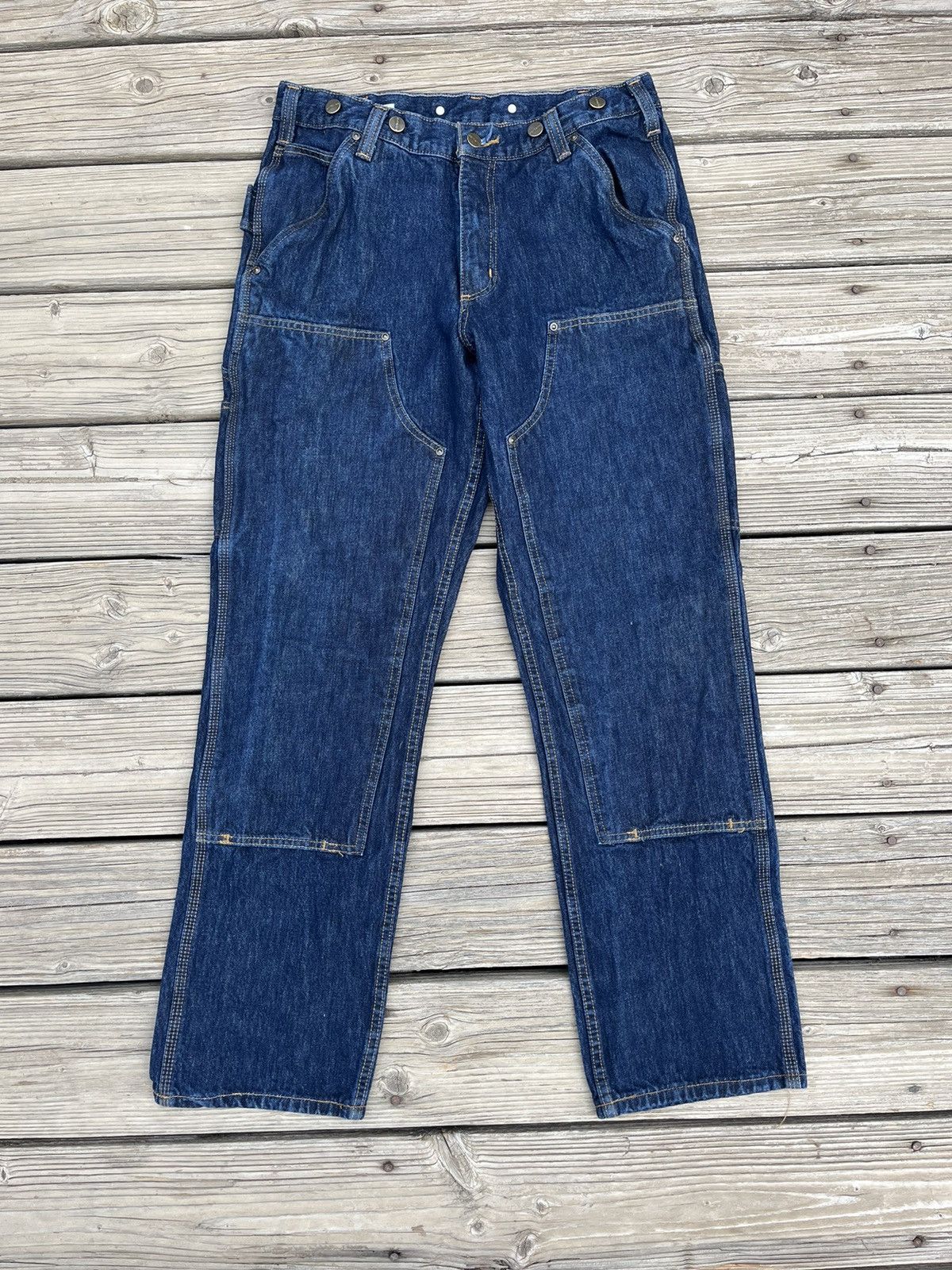 Carhartt × Vintage Carhartt Double Knees Size US 33 - 1 Thumbnail