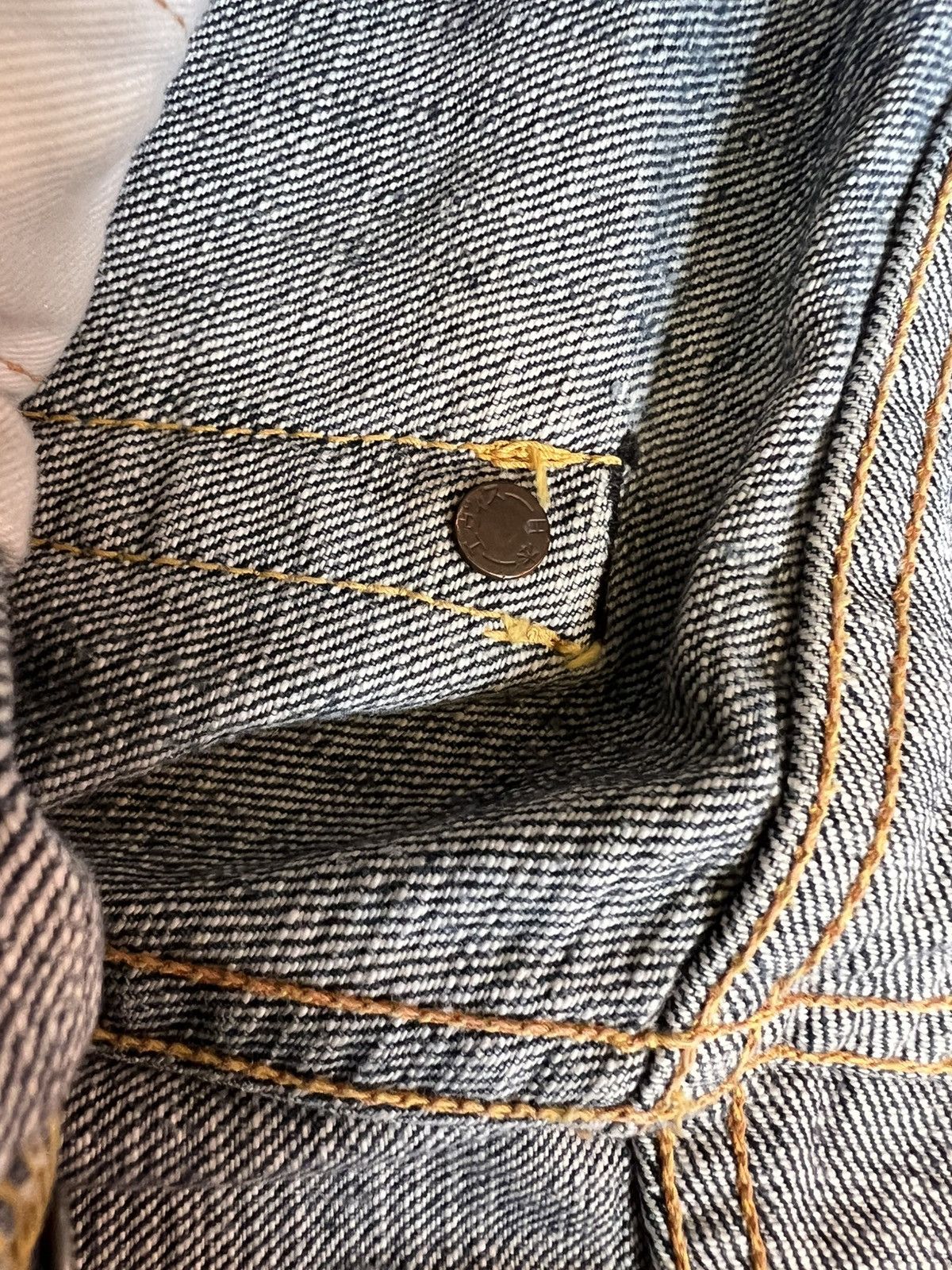 Evisu Vintage Evisu X McDonald Selvedge Distressed Jean Very Rare Size US 29 - 12 Thumbnail