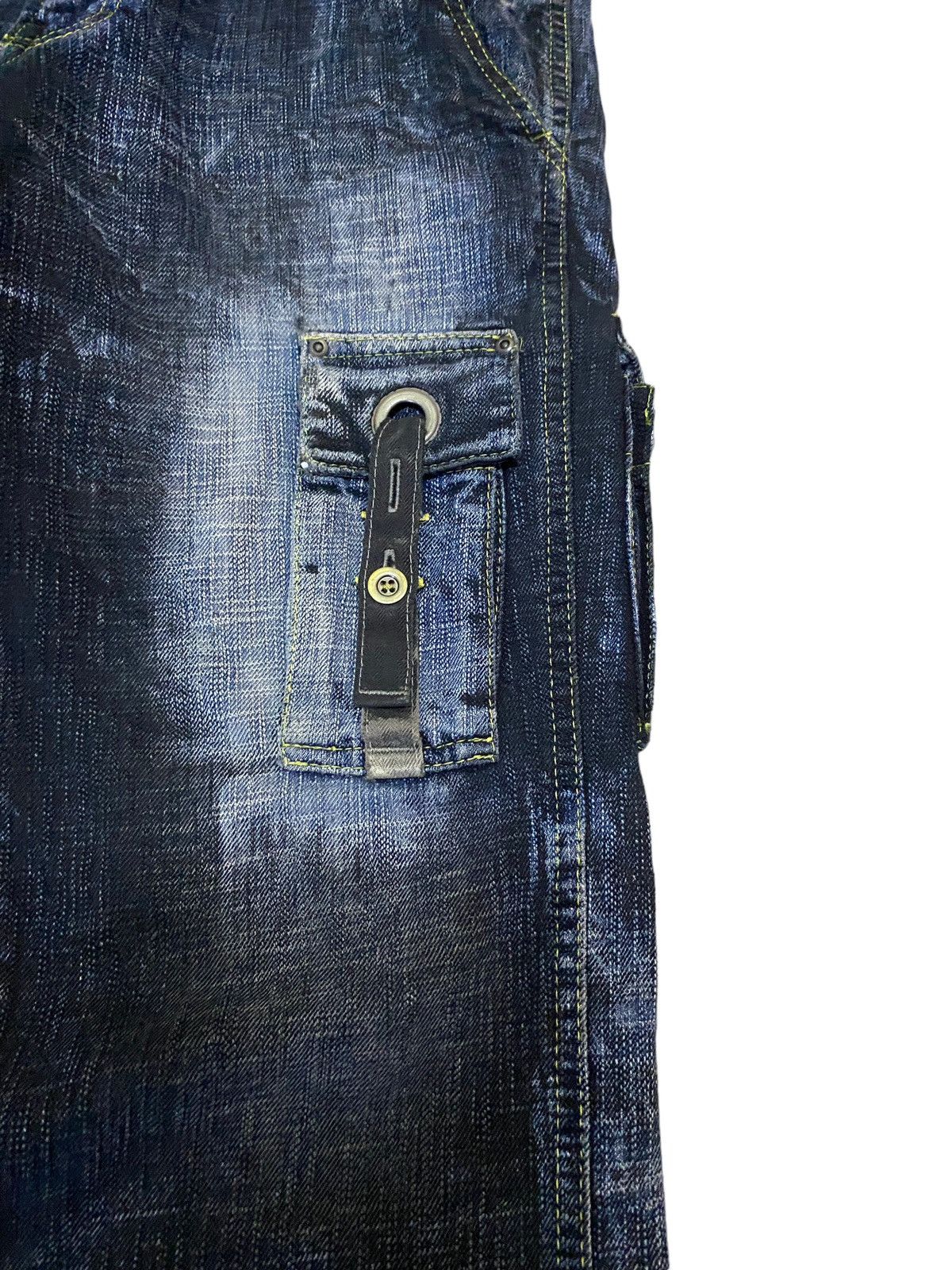 Japanese Brand Rare Design Vintage Japanese Brand Revolution Jeans 2000s Size US 34 / EU 50 - 3 Thumbnail