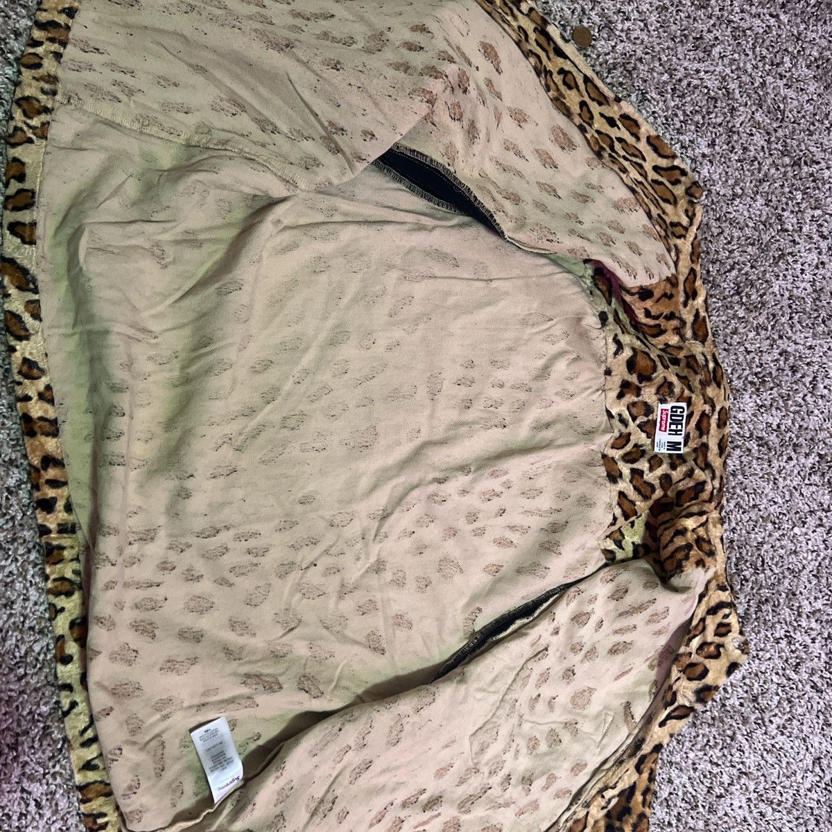 GOODENOUGH × Supreme supreme goodenough crushed rayon shirt leopard print Size US M / EU 48-50 / 2 - 8 Thumbnail