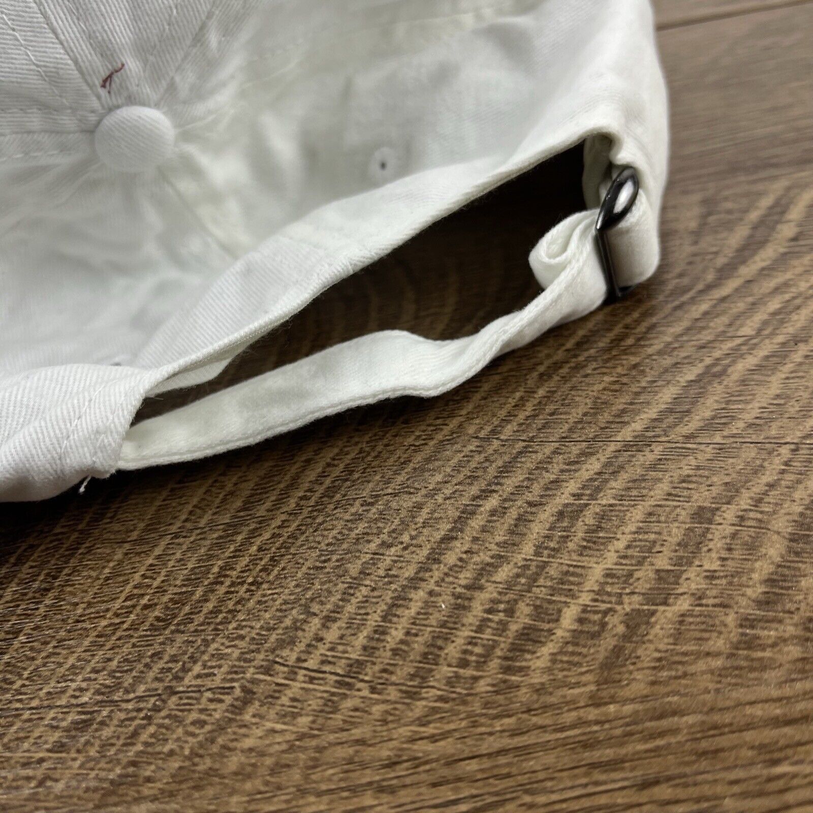 Other White Baseball Hat Plain Adult Cap Hat White Adjustable Hat Size ONE SIZE - 9 Thumbnail