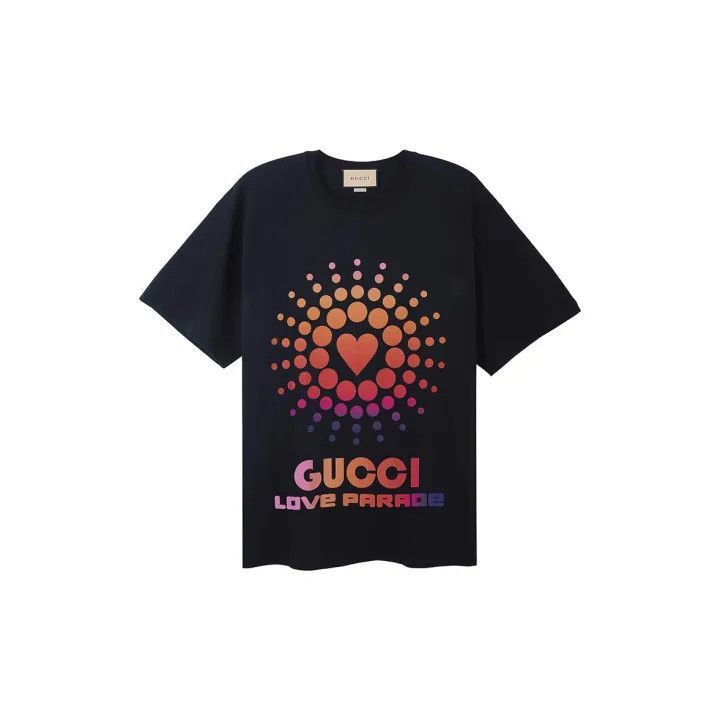 Gucci Gucci Gucci Love Parade Colorful Printed T-Shirt -2506 Size US S / EU 44-46 / 1 - 1 Thumbnail