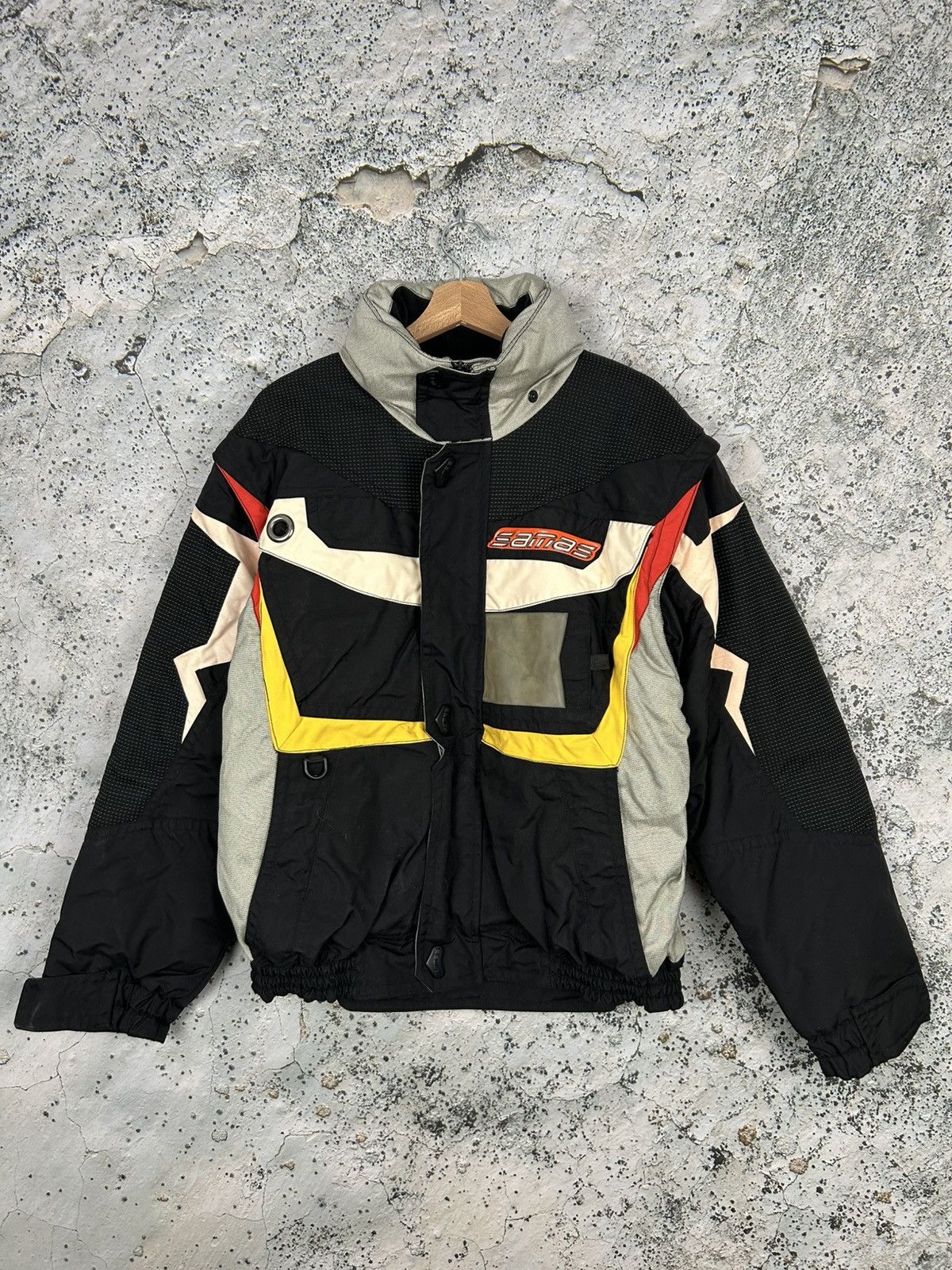 Vintage Vintage Ski Racing Snowboarding Jacket Samas Streetwear Size US M / EU 48-50 / 2 - 1 Thumbnail