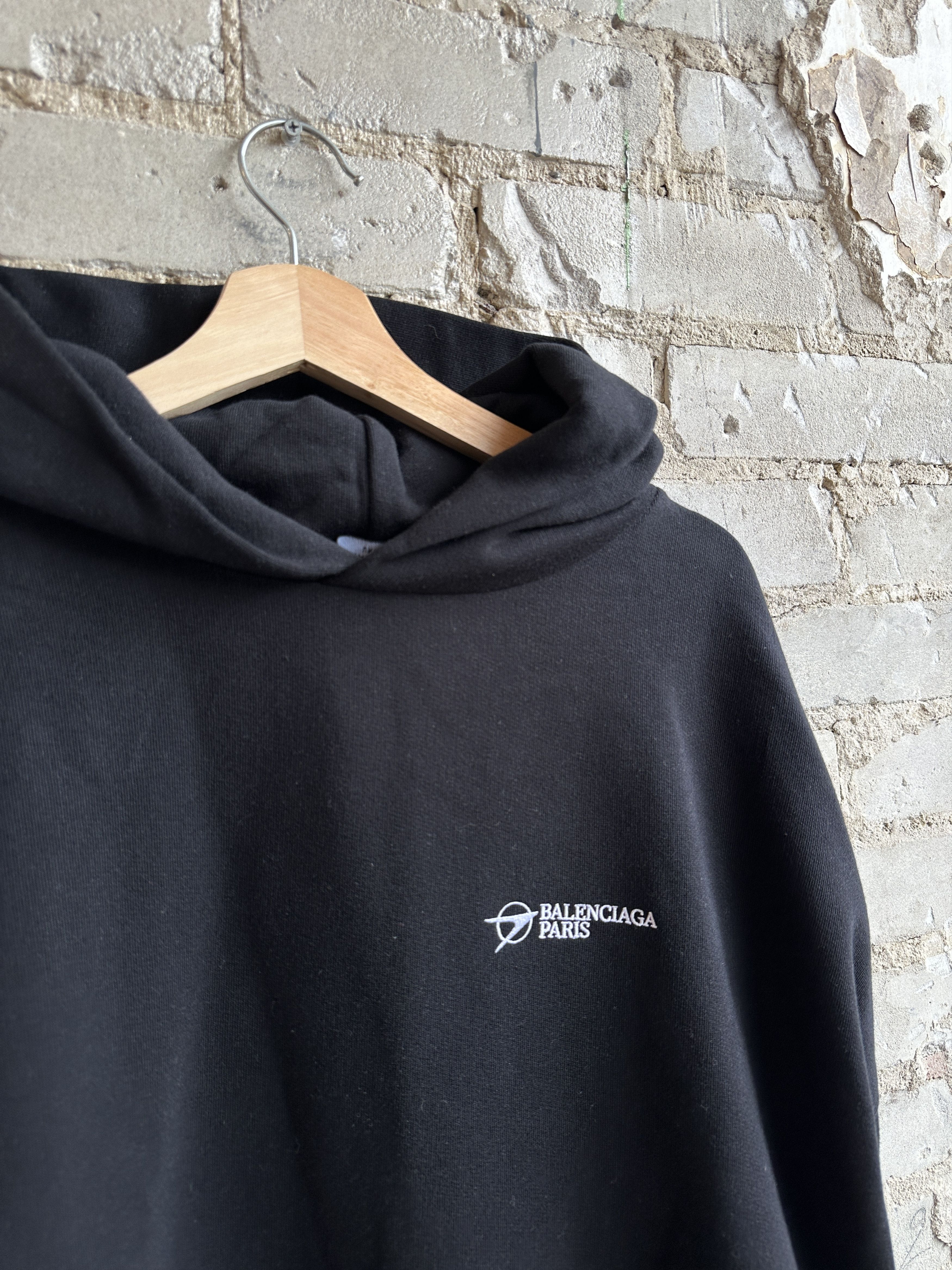Balenciaga Balenciaga Corporate Hoodie Size US L / EU 52-54 / 3 - 3 Thumbnail