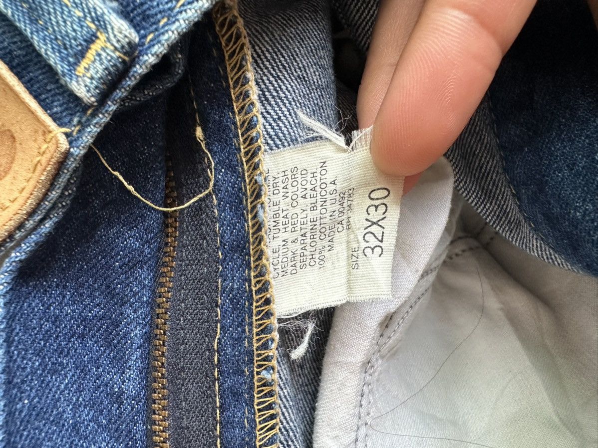Lee Vintage 70s Lee Riders Blue Jeans Made in USA Size US 32 / EU 48 - 5 Thumbnail