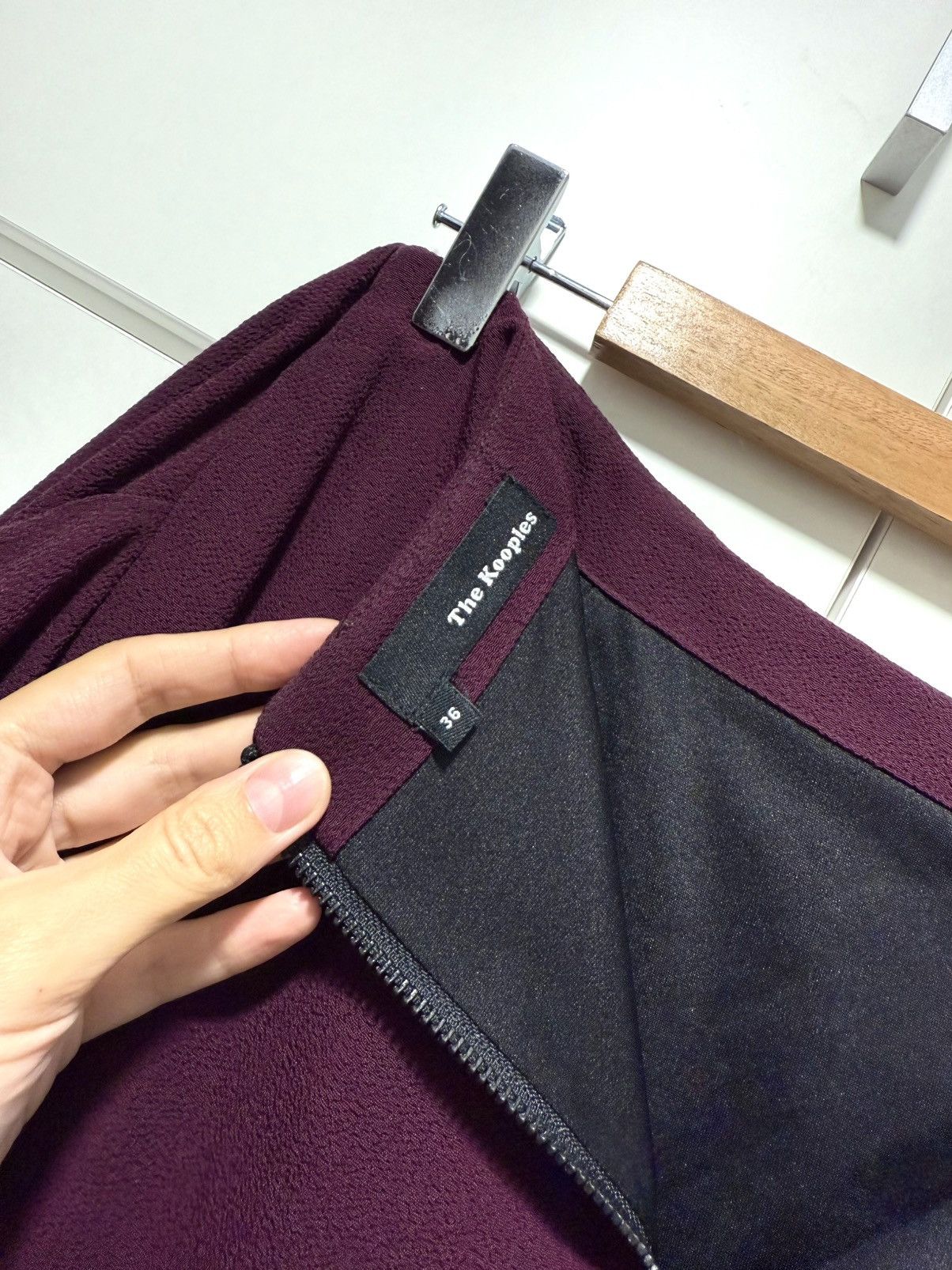 The Kooples The Kooples Layered Viscose Mini Skirt FR 36 - S Size 27" / US 4 / IT 40 - 3 Thumbnail