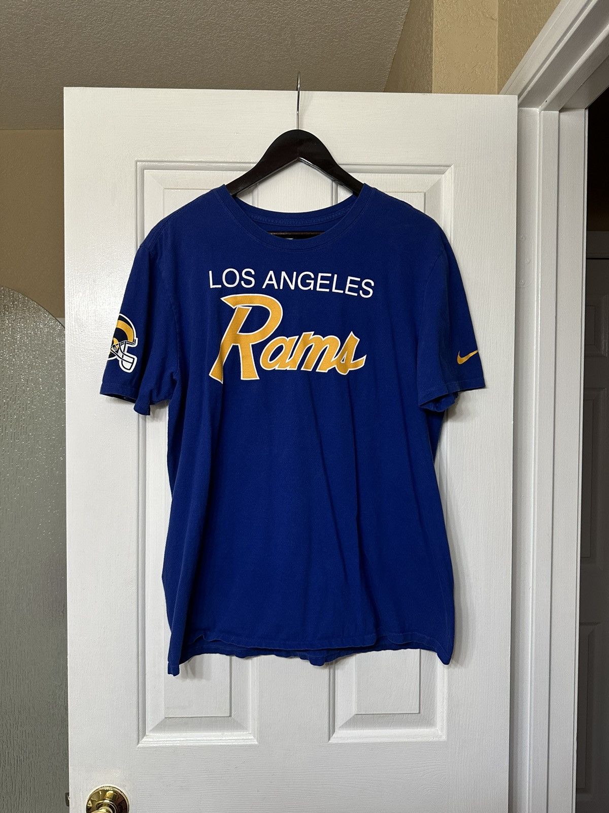 NFL × Nike Nike NFL Los Angeles Rams Script Shirt St Louis Super Bowl Size US XL / EU 56 / 4 - 3 Thumbnail