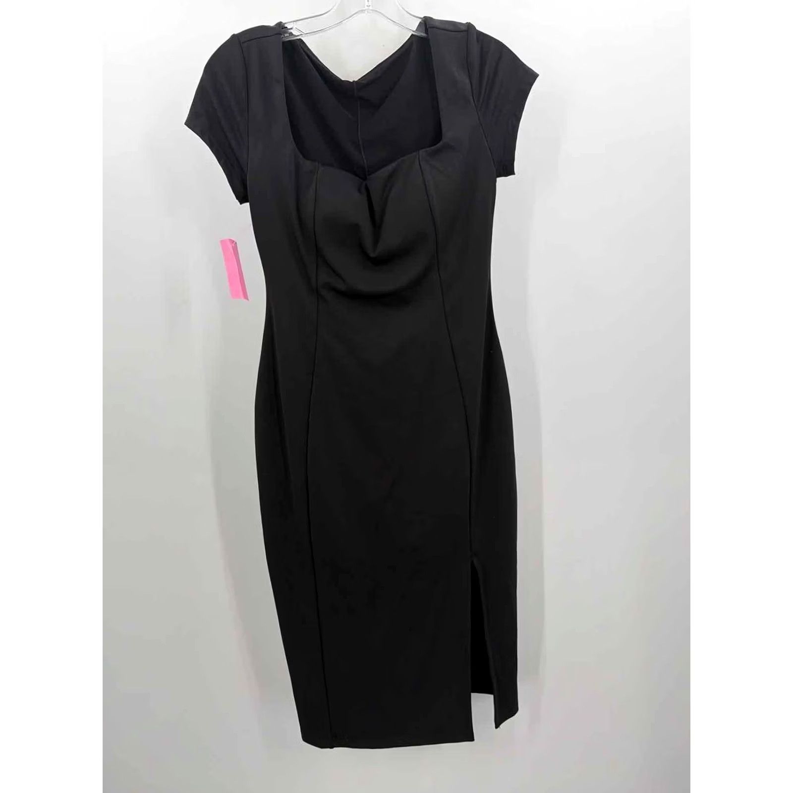 popilush black dress Built-In Shapewear Off-Shoulder Midi | Long Sleeve inspired dress blends fashion and function with its flattering A Trust the timing.  Trust
