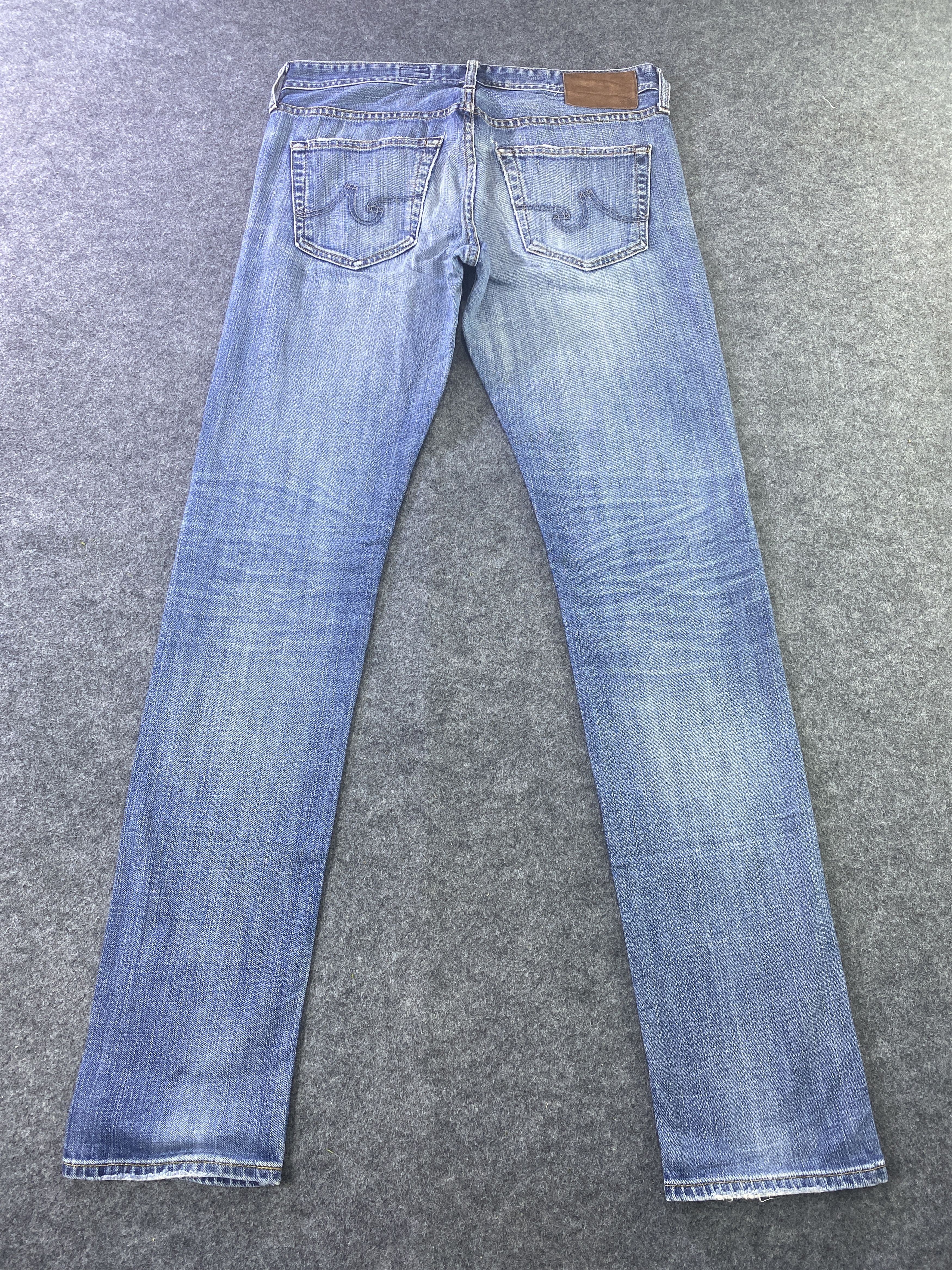 AG Adriano Goldschmied AG Adriano Goldschmied Blue Wash Denim - J941 Size 32" / US 10 / IT 46 - 4 Thumbnail