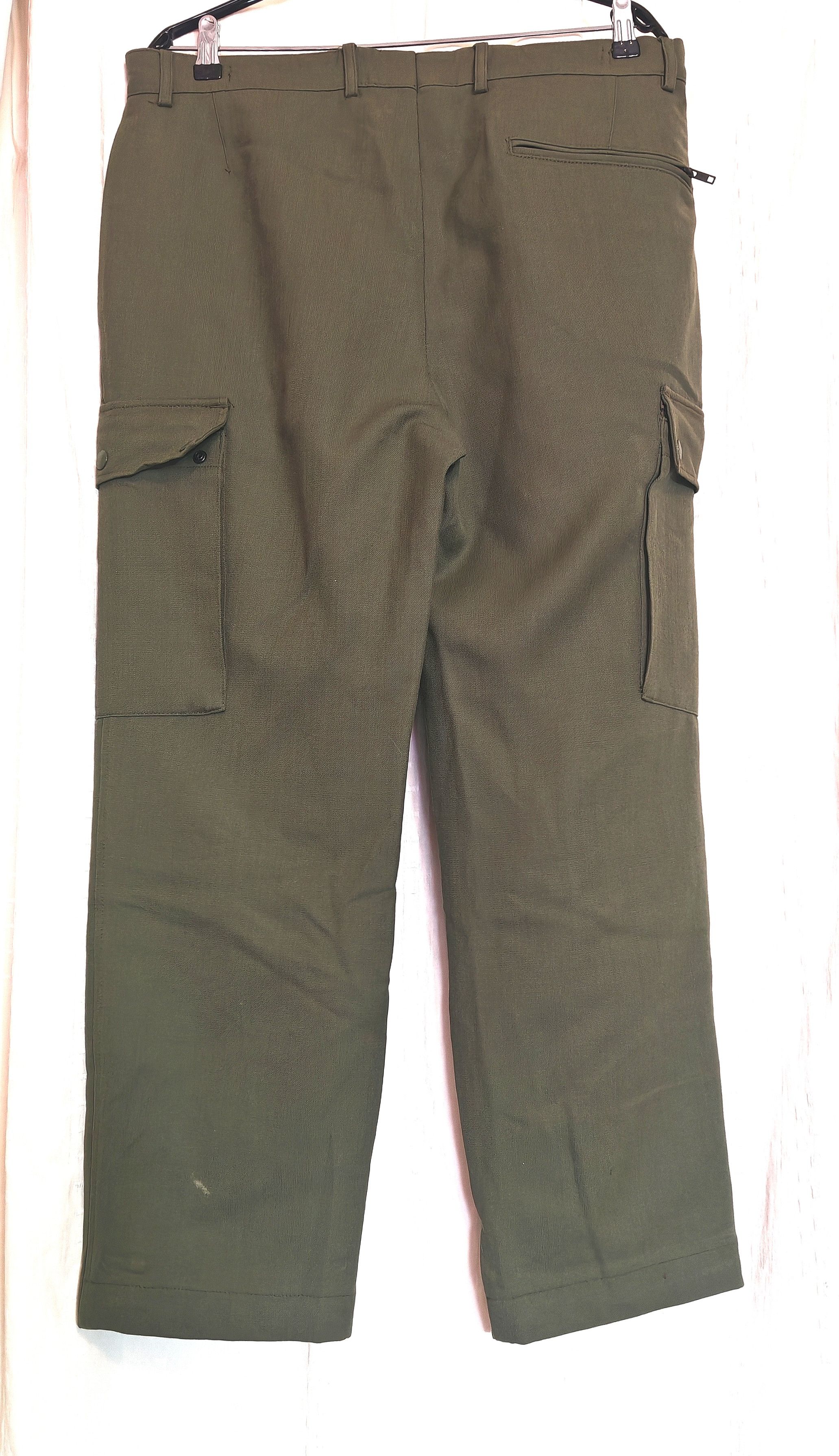 Other Vintage WISPO German Military Heavyweight Wool Field Pants Size US 36 / EU 52 - 9 Thumbnail