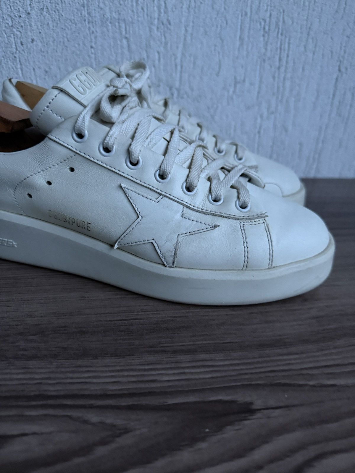 Golden Goose Purestar leather trainers Size US 8 / EU 41 - 2 Thumbnail