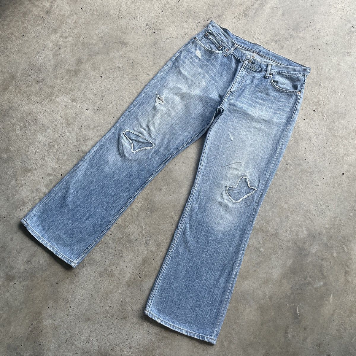 Jean × Levi's × Vintage W36x32💥 Vintage Levi’s BAGGY Jeans Denim Pants Size US 36 / EU 52 - 2 Thumbnail