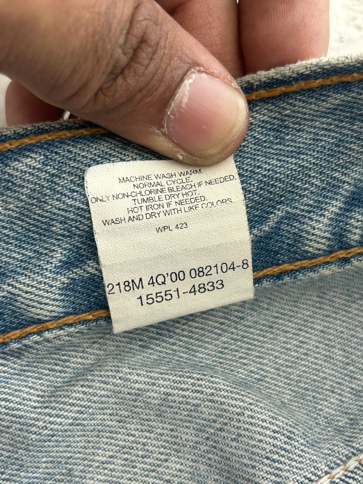 Levi's Levis 550 Vintage Denim Size US 30 / EU 46 - 15 Thumbnail