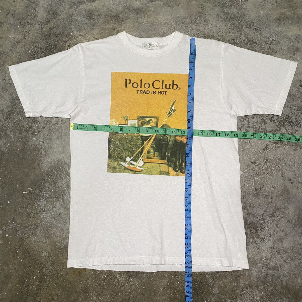 Polo Ralph Lauren × Vintage Vintage 90’s Polo Club Trad Is Hot T Shirt Size US M / EU 48-50 / 2 - 15 Thumbnail