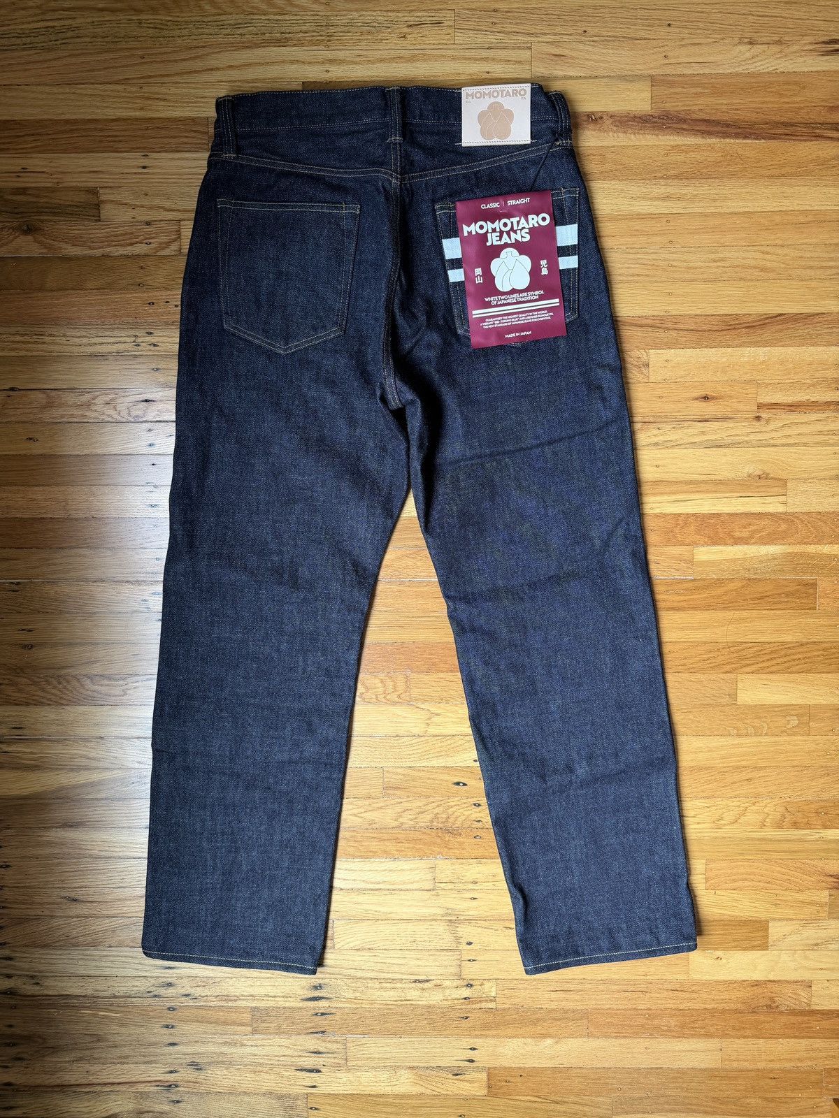 Momotaro Jeans Momotaro Classic Straight Denim Jeans Size US 30 / EU 46 - 5 Thumbnail