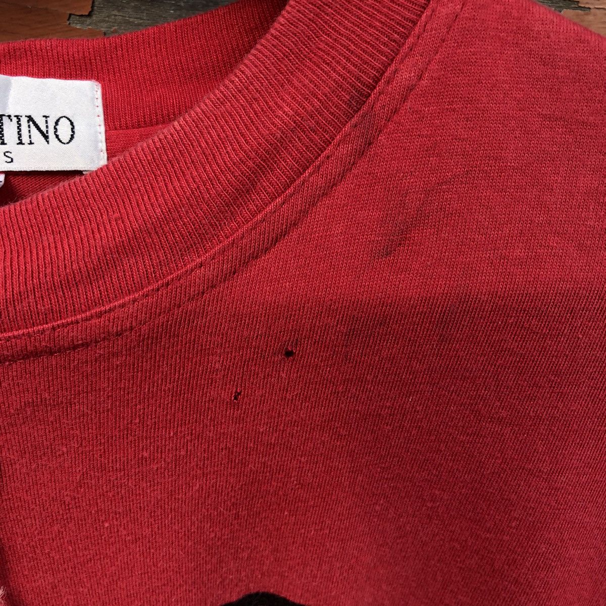 Valentino 🔥Steals🔥 Vintage 90s Faded VELENTINO Over Saiz Tshirt Size US M / EU 48-50 / 2 - 6 Thumbnail