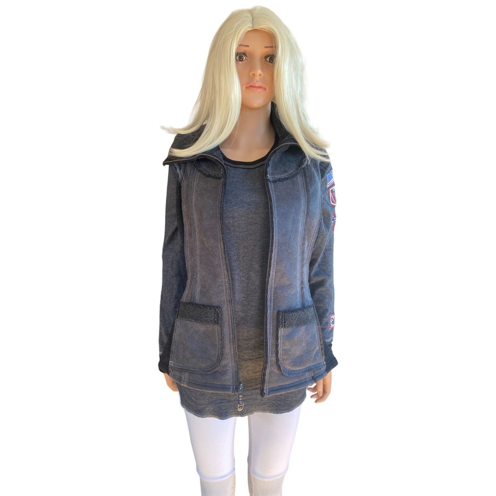 Kuhl NWT KUHL Women's S Raven Gray Black Dani Sherpa Vest Italian Size S / US 4 / IT 40 - 15 Thumbnail