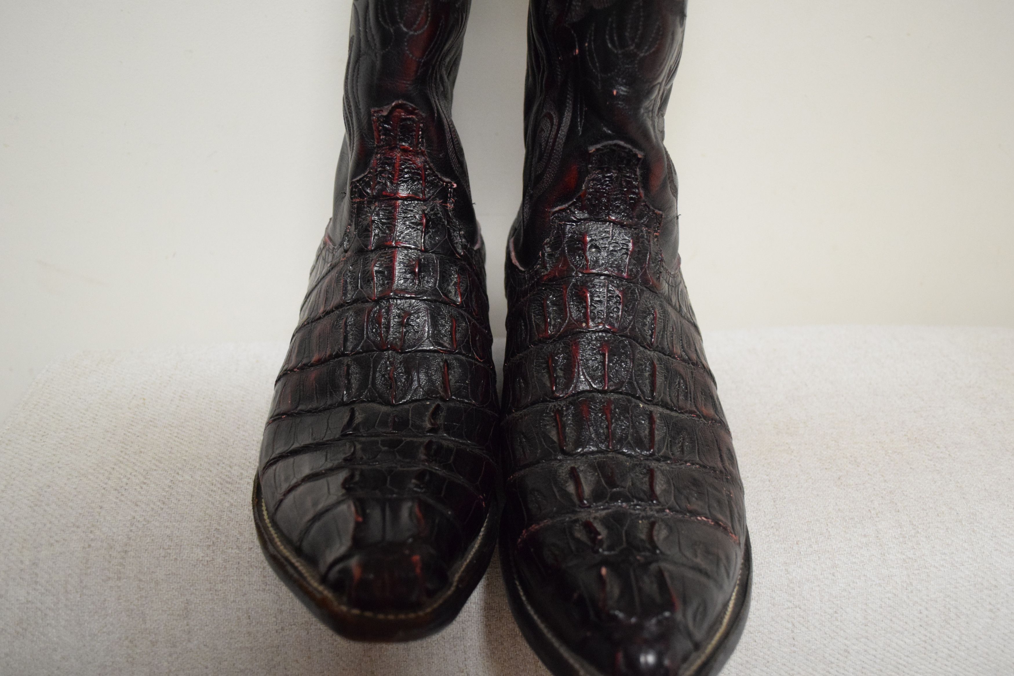 Lucchese lucchese cowboy boots alligator/deer Size US 10 / EU 43 - 3 Thumbnail