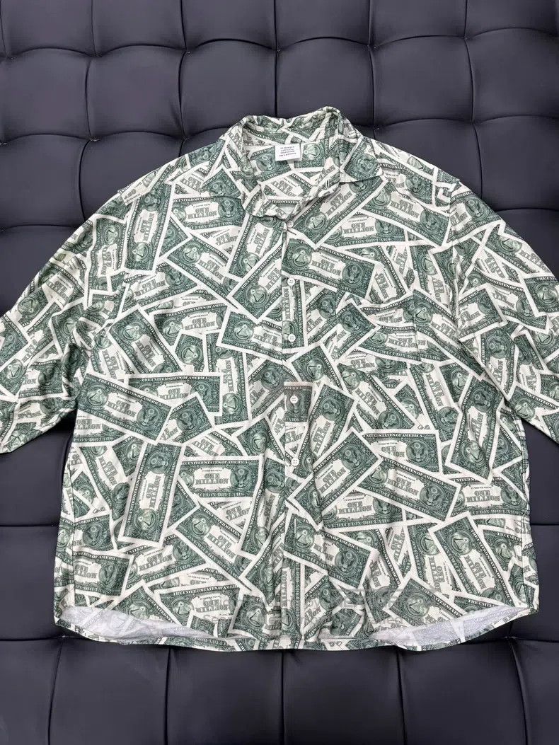 Vetements Dollar Bill Shirt