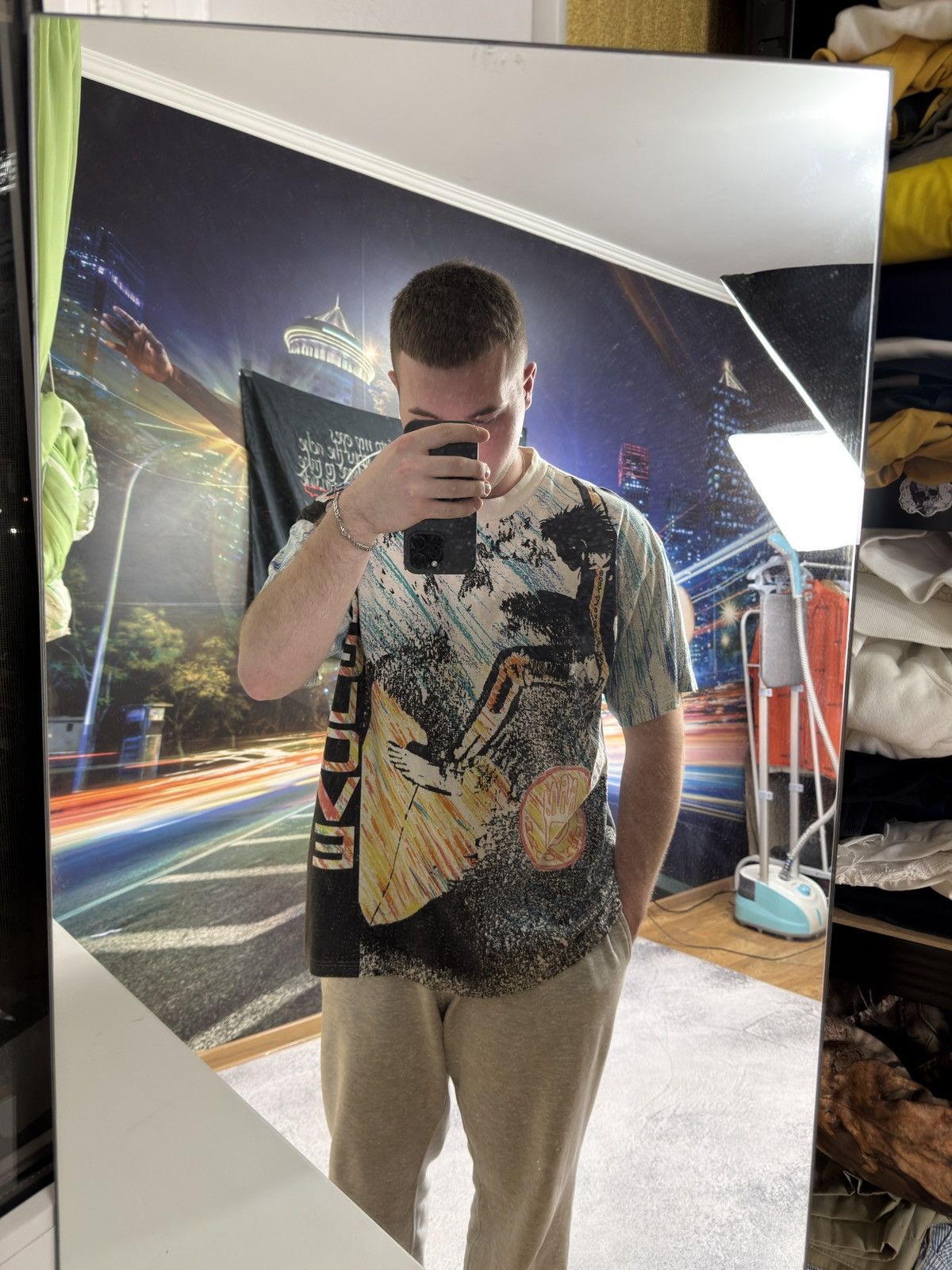 Body Glove VTG 1989 Body Glove All Over Print Single Stitch Surfing Tee Size US L / EU 52-54 / 3 - 15 Thumbnail