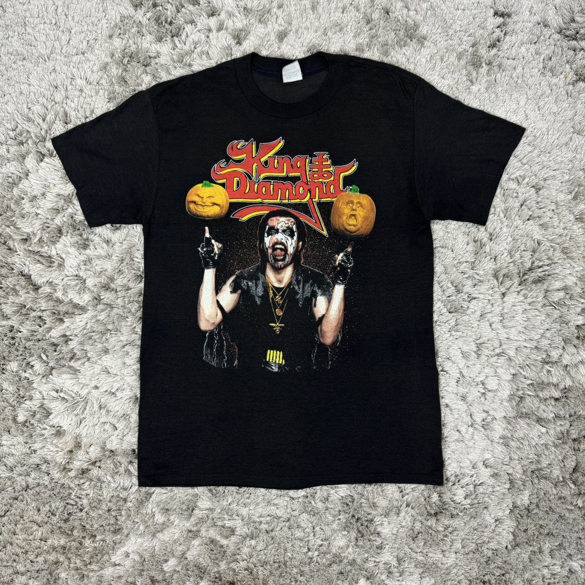 Band Tees × Vintage Vintage 1989 King Diamond Halloween Tour Tee T - Shirt 80s Size US L / EU 52-54 / 3 - 1 Thumbnail