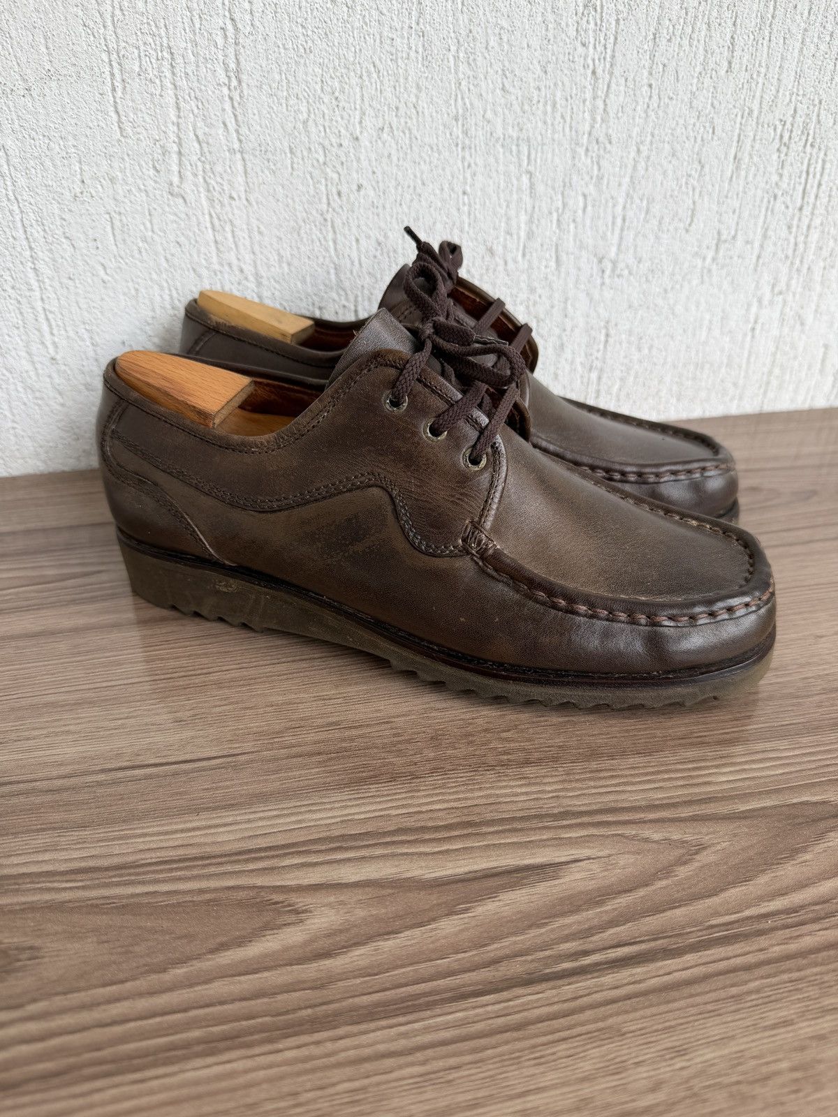 Drake's × Paraboot theirs moccasin by micheal marche Size US 8.5 / EU 41-42 - 2 Thumbnail
