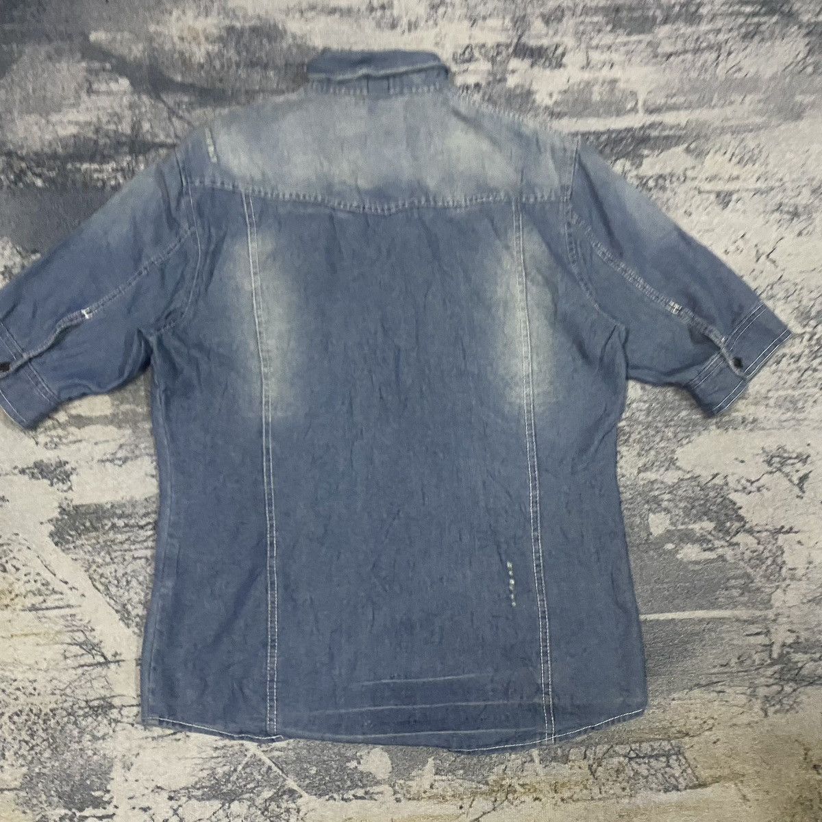Japanese Brand × Vintage × semanticdesign Vintage Sematic Design Printed Punk Style Button Up Size US M / EU 48-50 / 2 - 9 Thumbnail