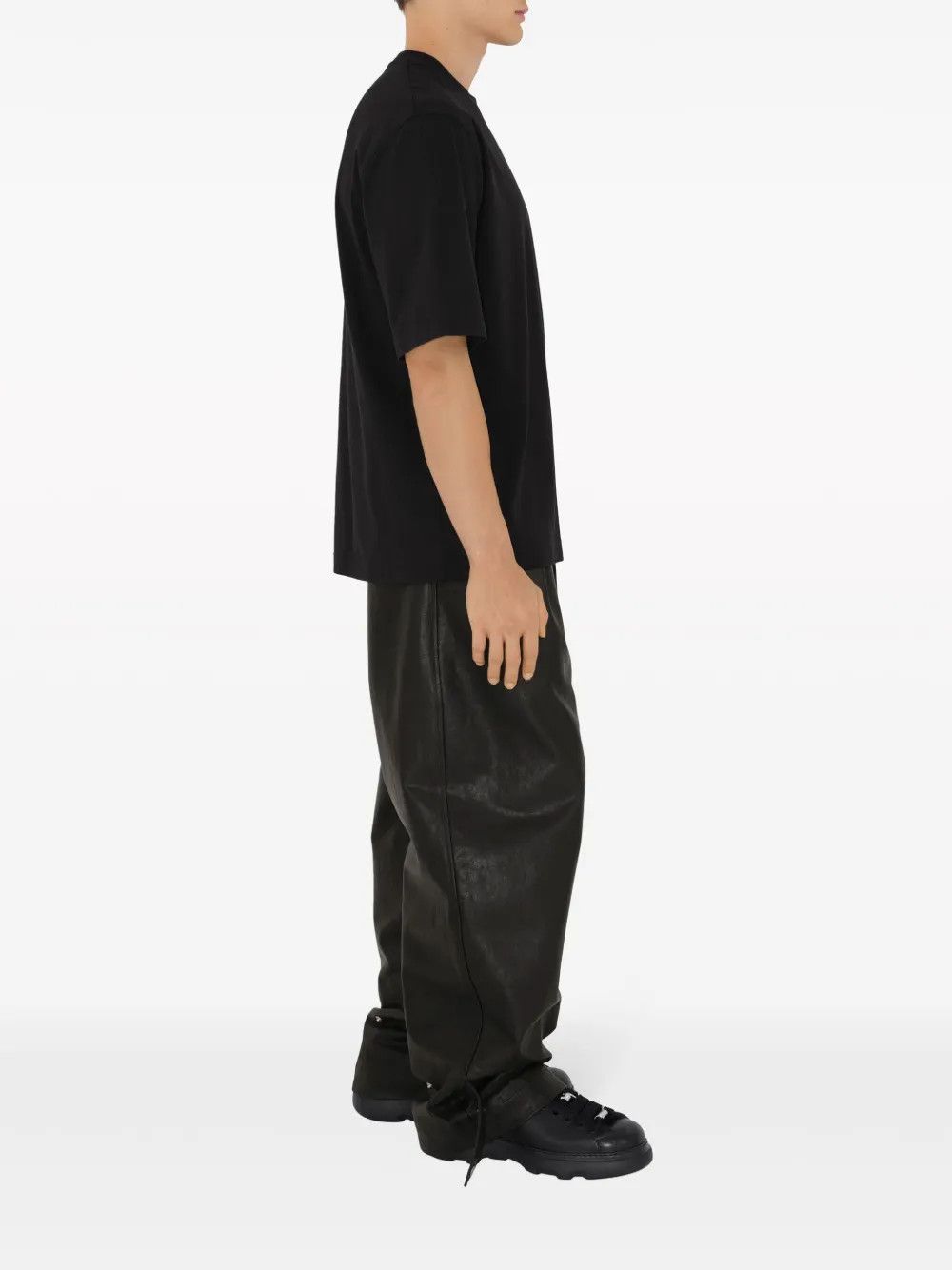 Burberry o1y0426 Crewneck T-Shirt in Black Size US XXS / EU 40 - 2 Thumbnail