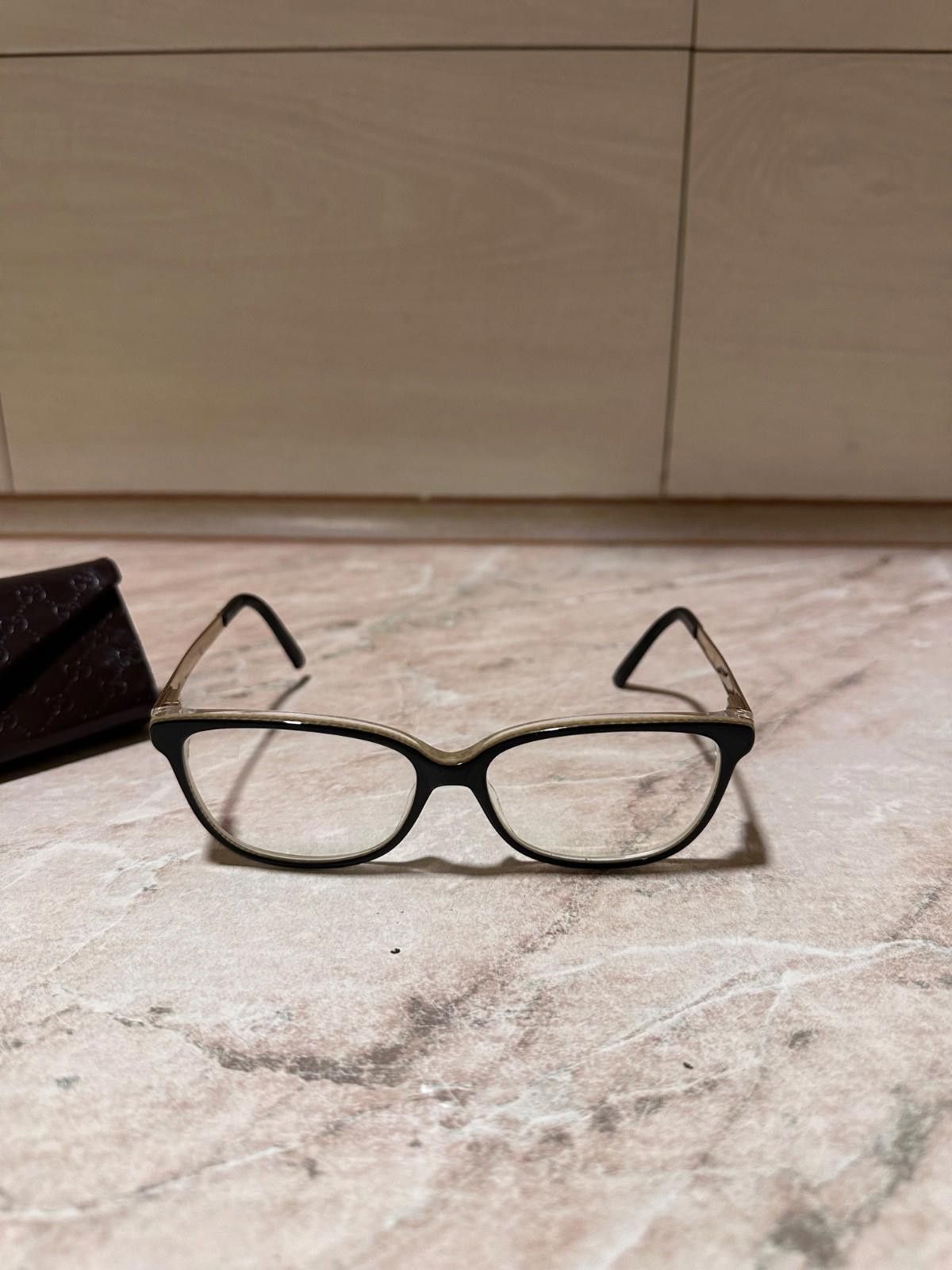 Gucci Eyeglasses Gucci GG-3701 - 4WH BLACK AND GOLD Size ONE SIZE - 1 Thumbnail