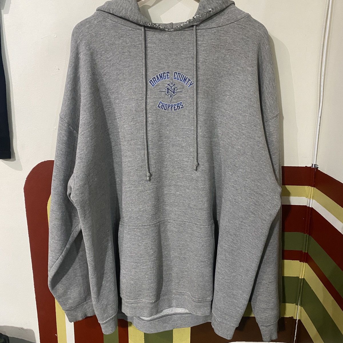 West Coast Choppers Vintage 2000s Y2K Orange County Choppers NY Hoodie Size US XL / EU 56 / 4 - 1 Thumbnail