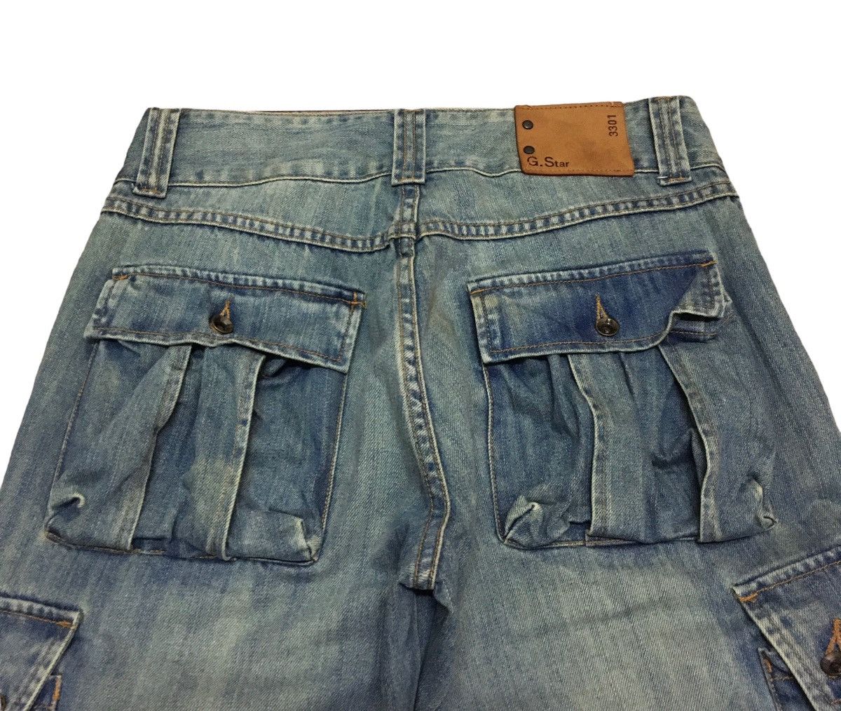 G-Star Rare Design Vintage Brand G-star Raw Tactical Jeans 1990s Size US 32 / EU 48 - 4 Thumbnail