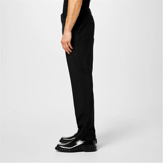 Valentino o1g2r1mq0724 Wool Pants in Black Size US 32 / EU 48 - 4 Thumbnail