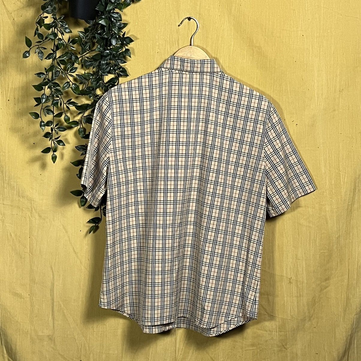 Burberry × Vintage Vintage Burberrys Nova Check button up shirt Size M / US 6-8 / IT 42-44 - 2 Thumbnail