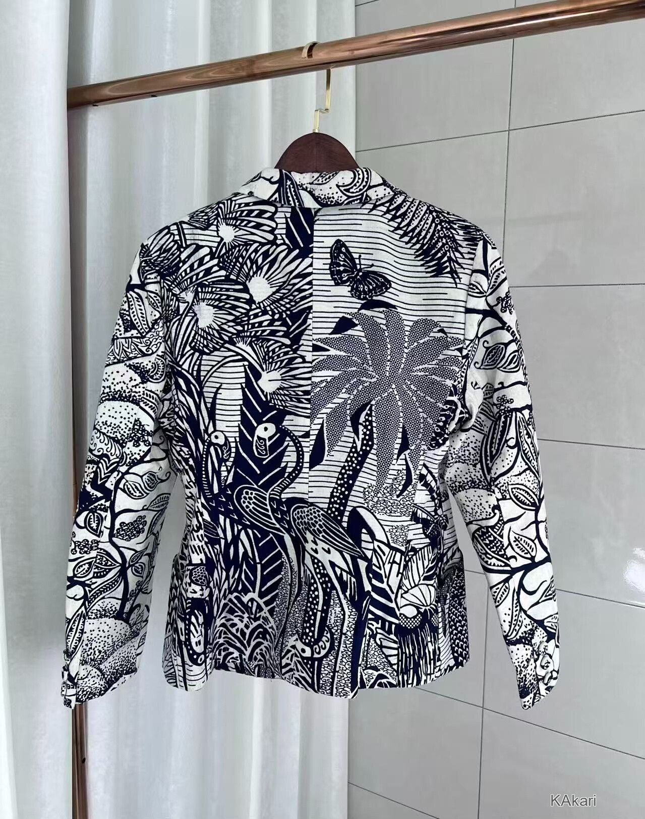 Dior Dior Jungle Print Blazer Size US XS / EU 42 / 0 - 2 Thumbnail