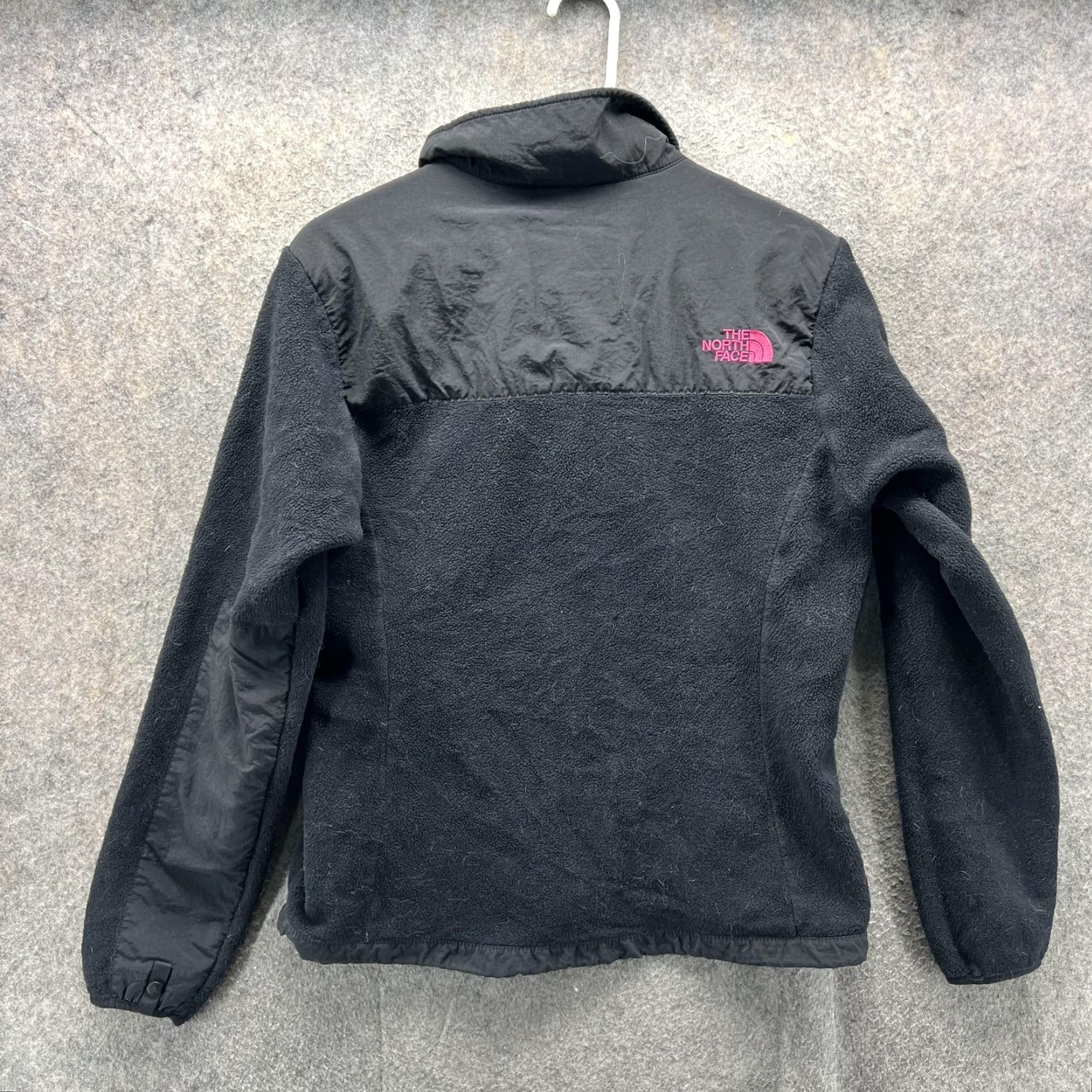 The North Face VINTAGE? The North Face Jacket Womens Medium Black Pink Polartec Fleece Full Zip Size M / US 6-8 / IT 42-44 - 2 Thumbnail