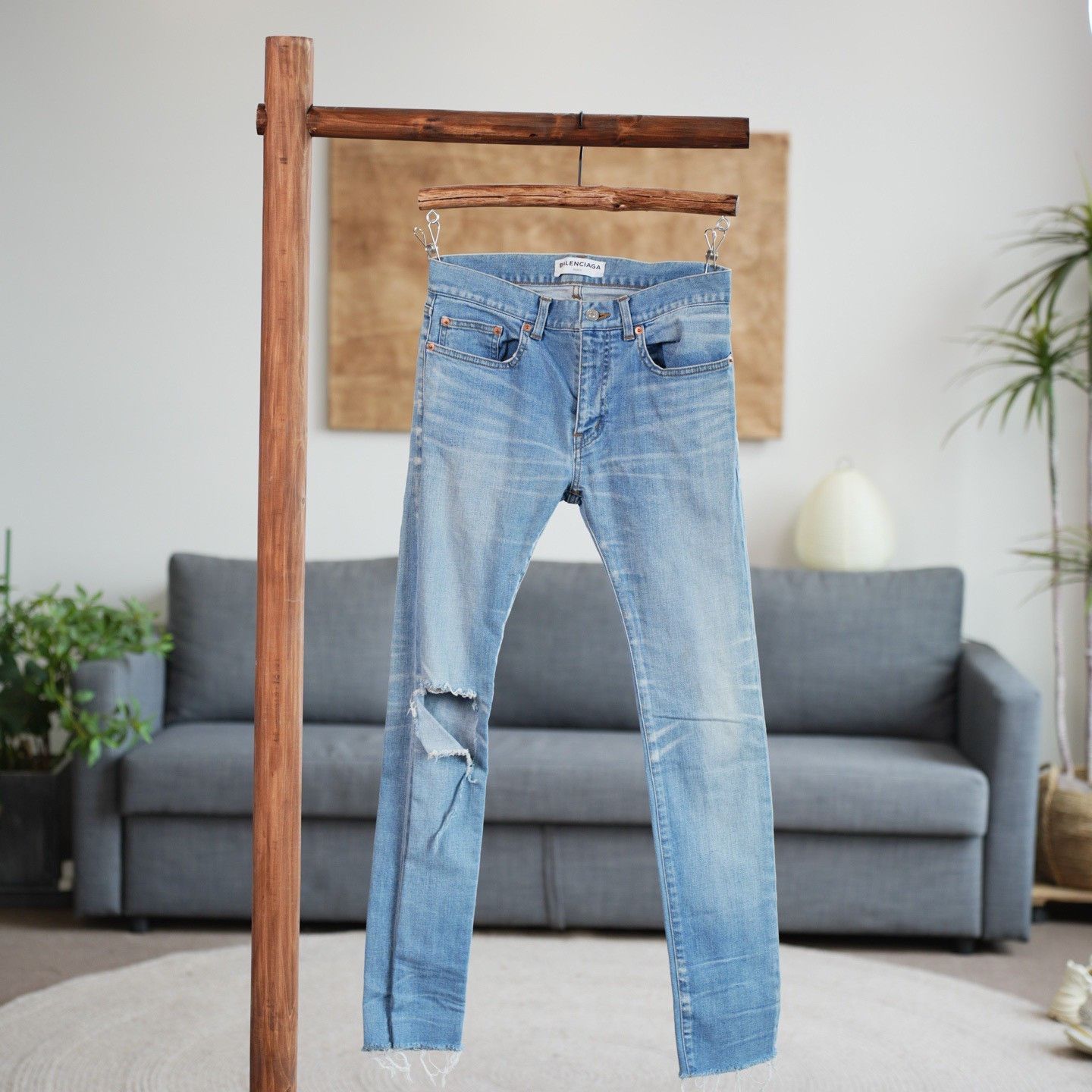 Balenciaga Balenciaga Denim Jeans 28 Women Size 28" / US 6 / IT 42 - 1 Thumbnail